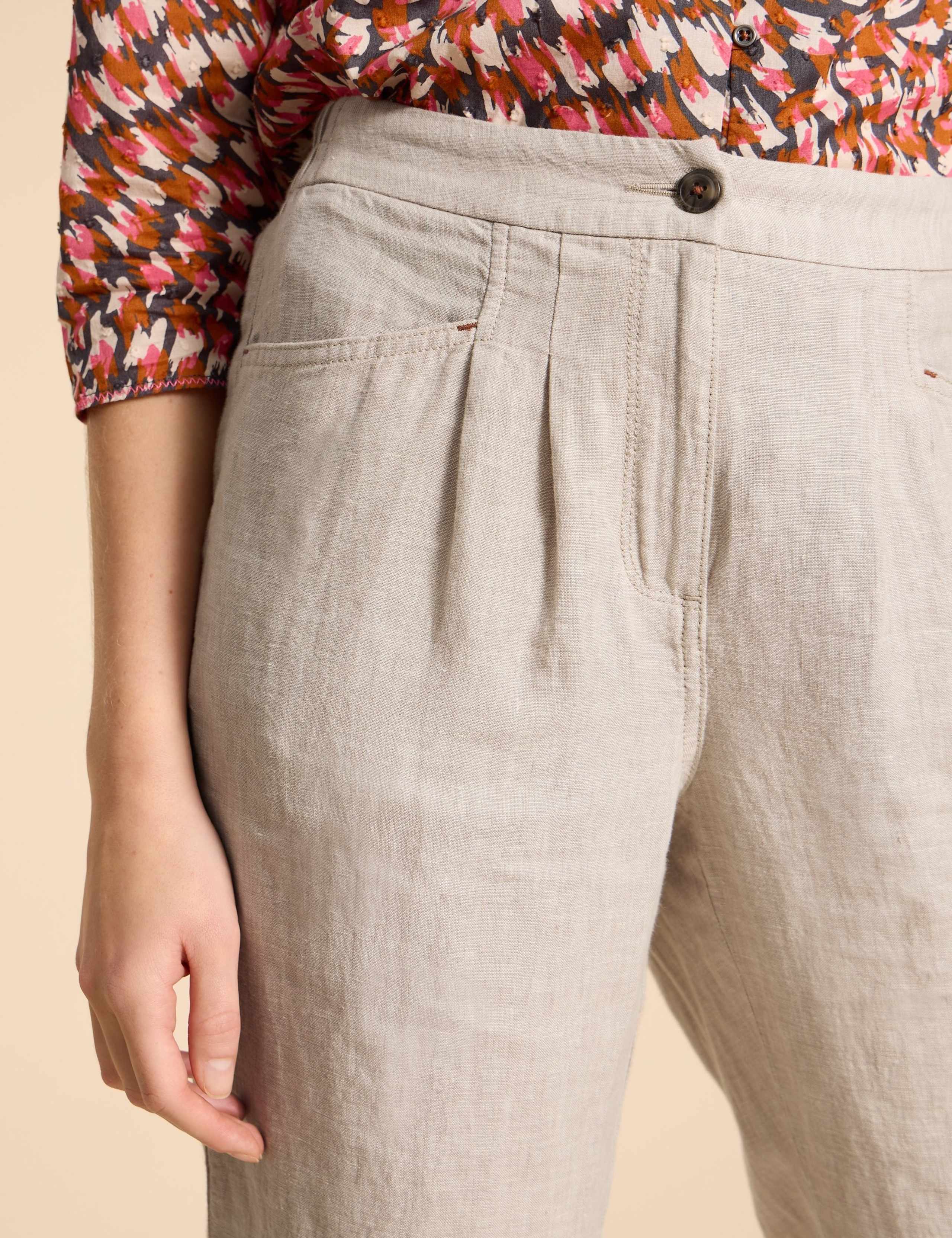 Pure Linen Trousers 5 of 6