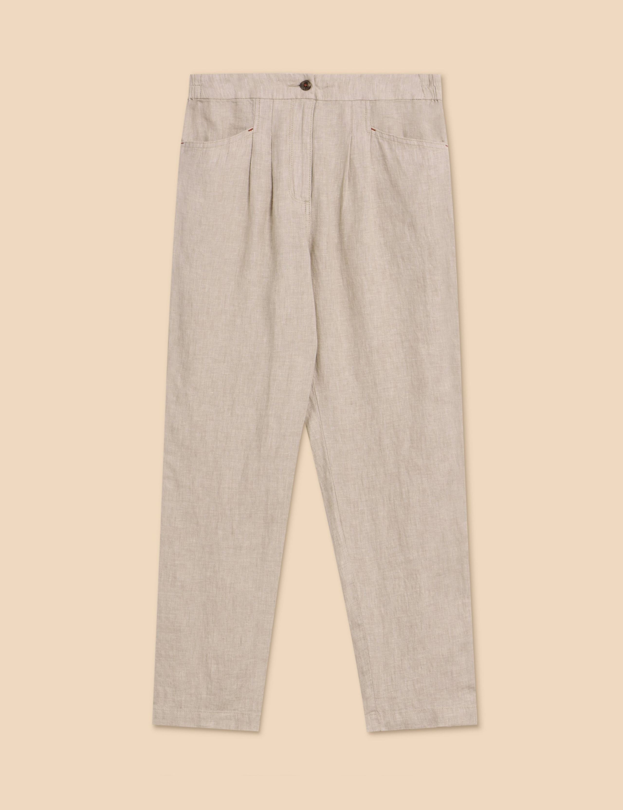 Pure Linen Trousers 2 of 6