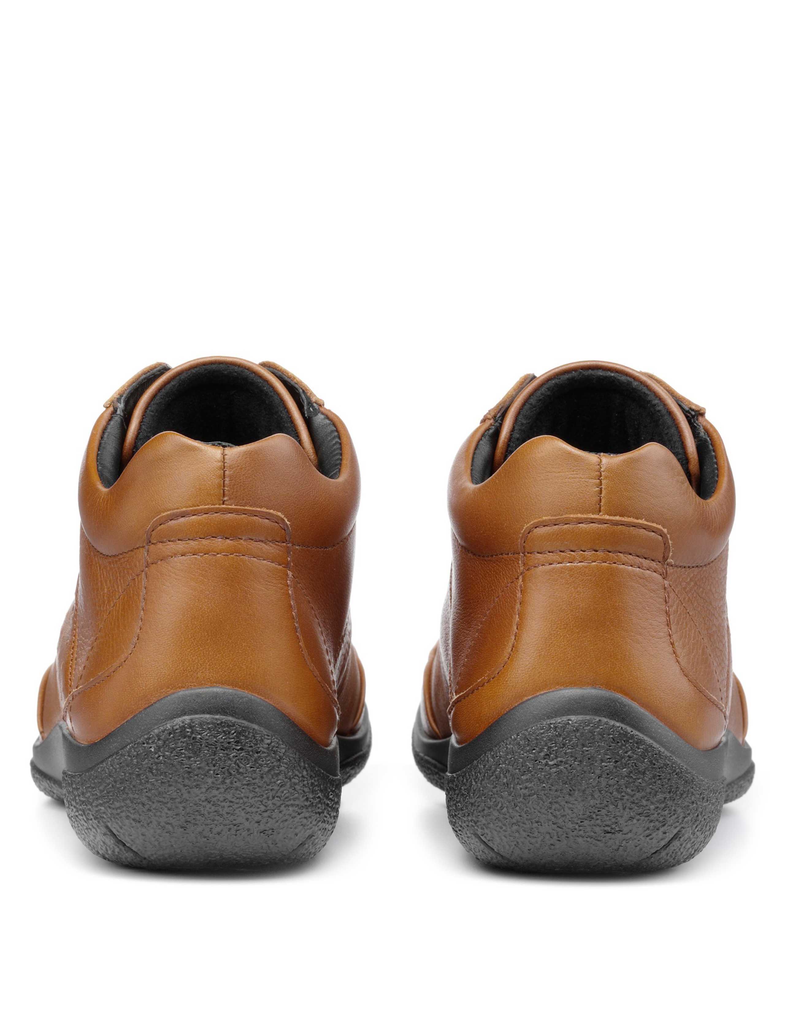 Ellery III Leather Flat Boots 3 of 4