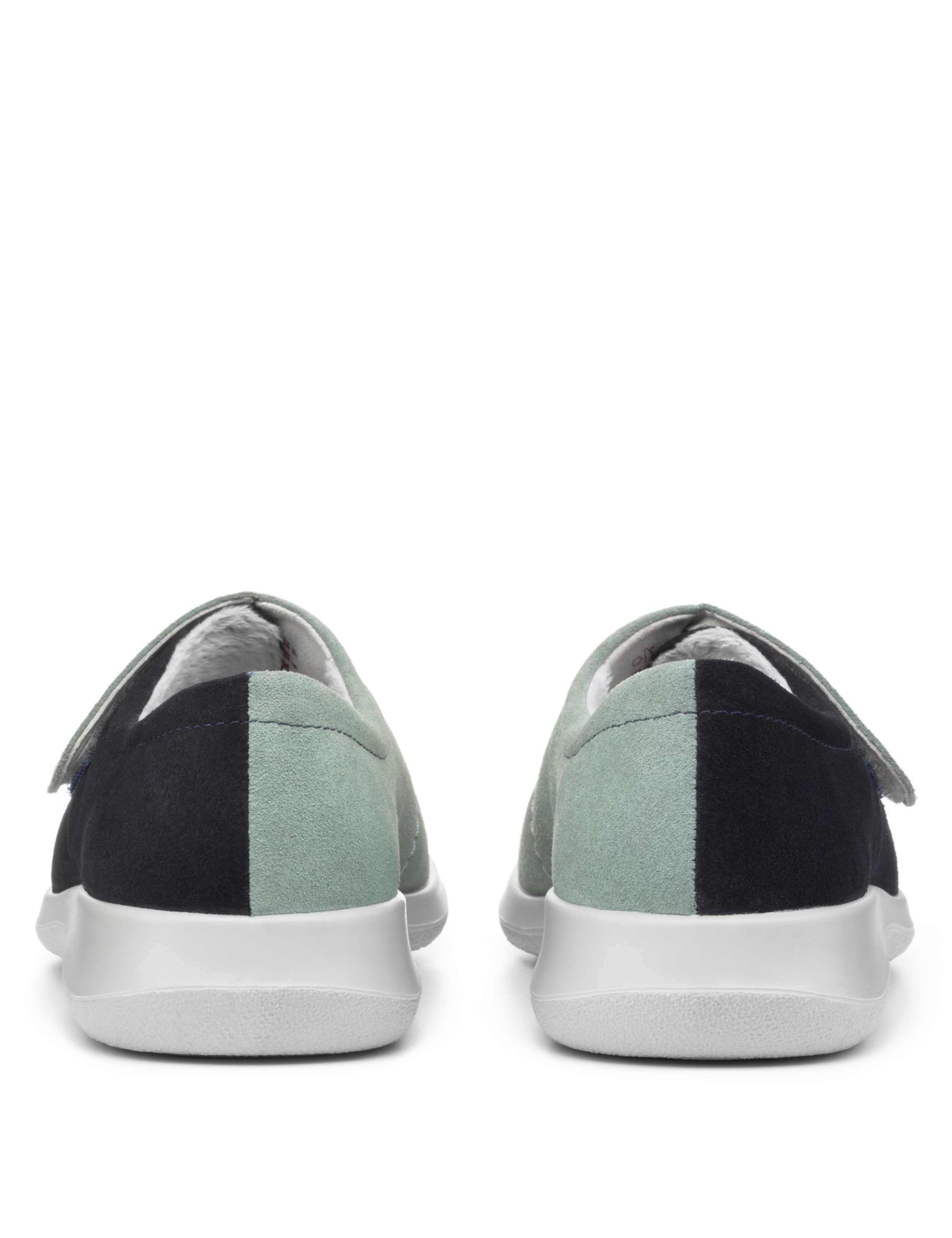 Faux Fur Moccasin Slippers 3 of 4