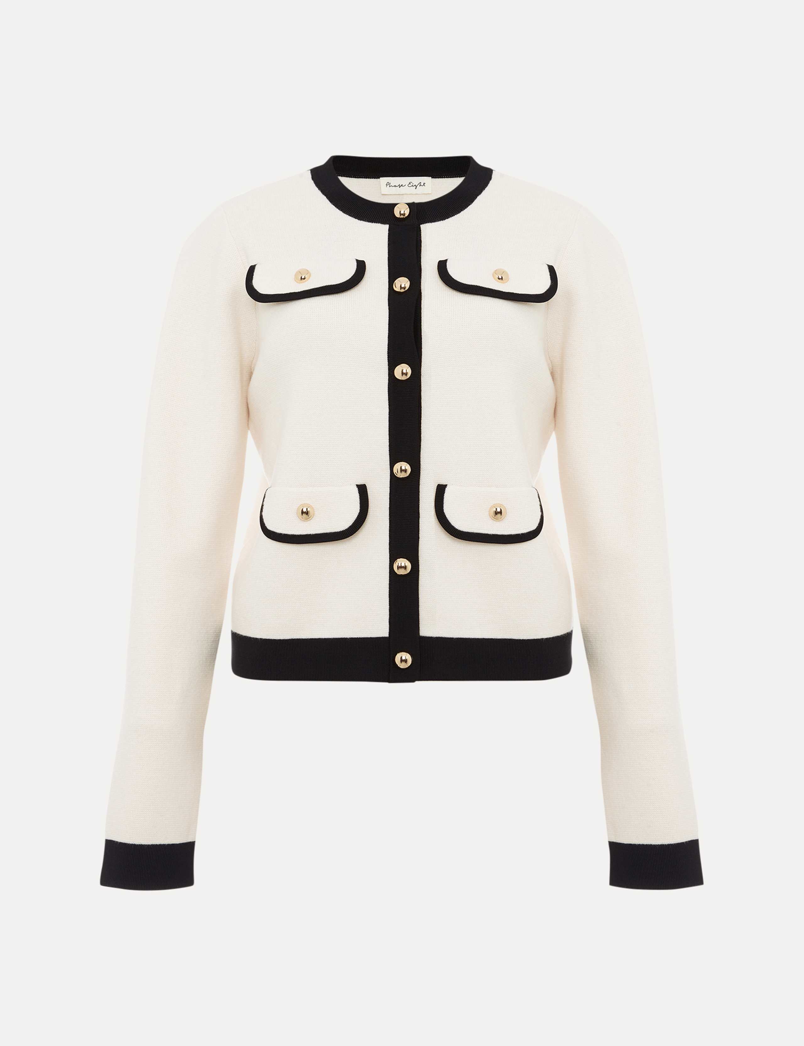 Cotton Rich Knitted Short Jacket 2 of 6