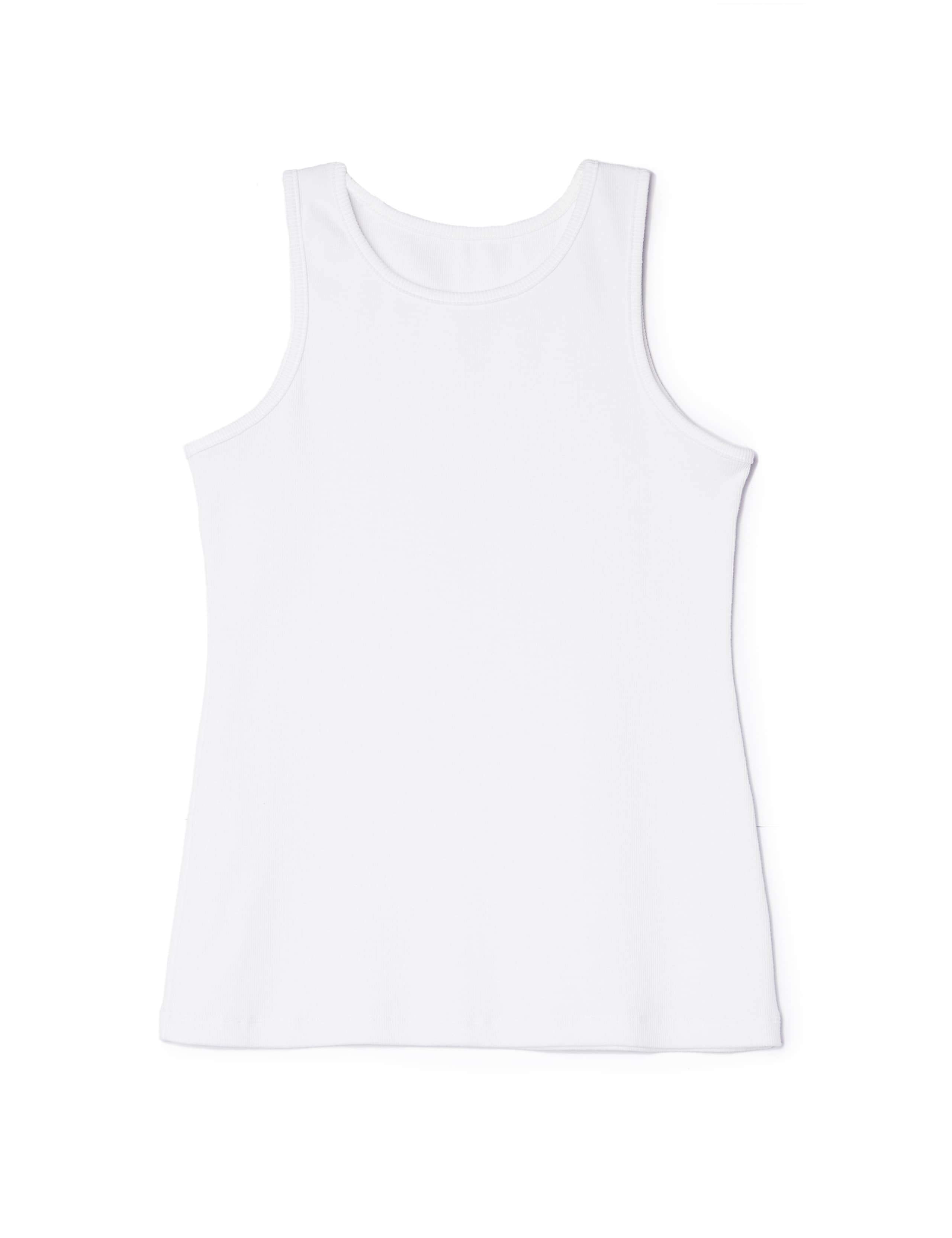 Cotton Rich Ribbed Racer Back Vest 2 of 4