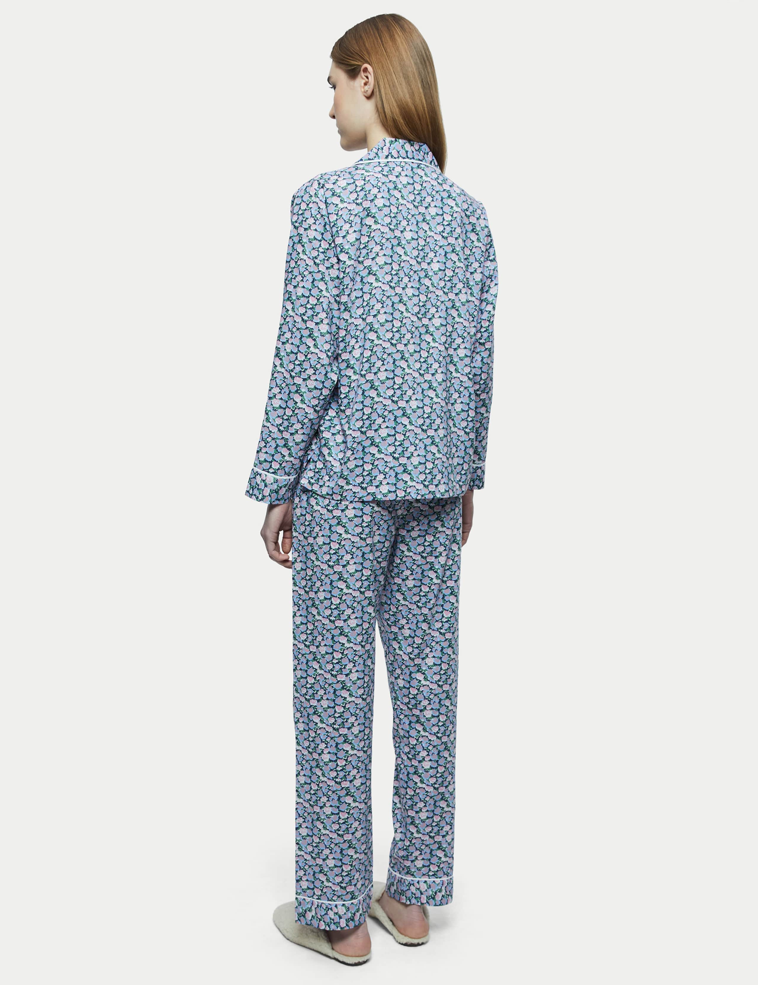 Cotton Modal Floral Pyjamas 2 of 4