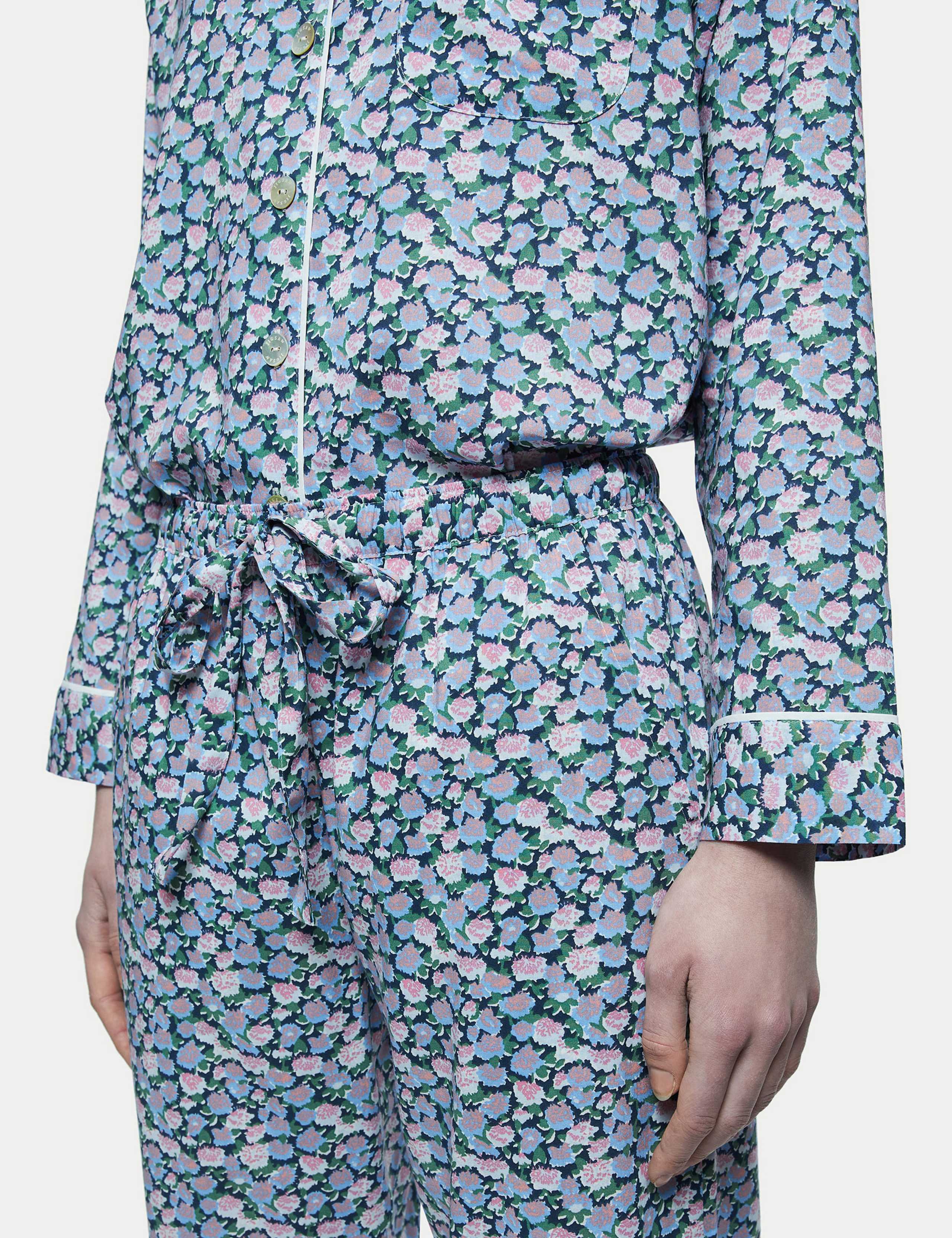 Cotton Modal Floral Pyjamas 3 of 4