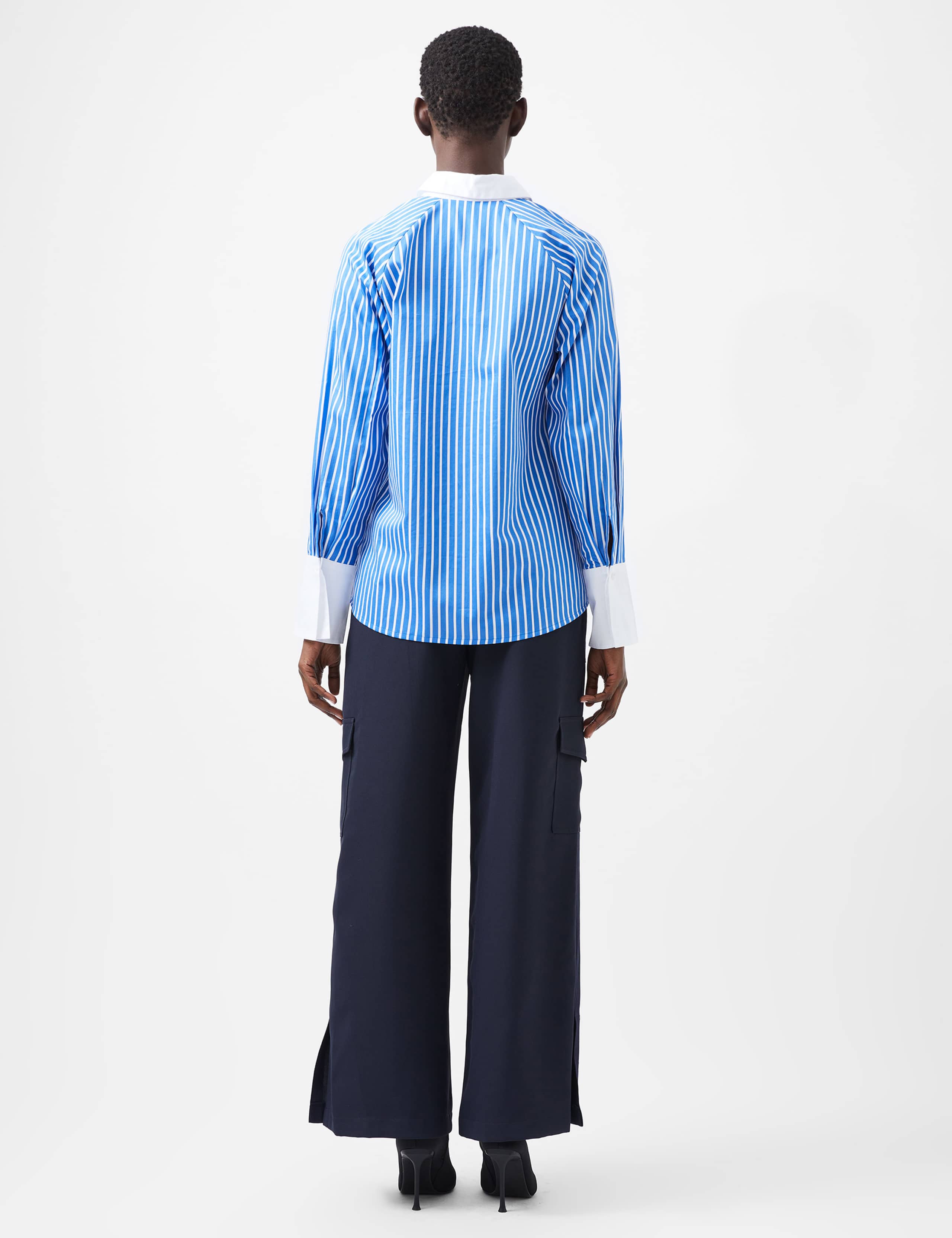 Pure Cotton Striped Collared Shirt 3 of 4