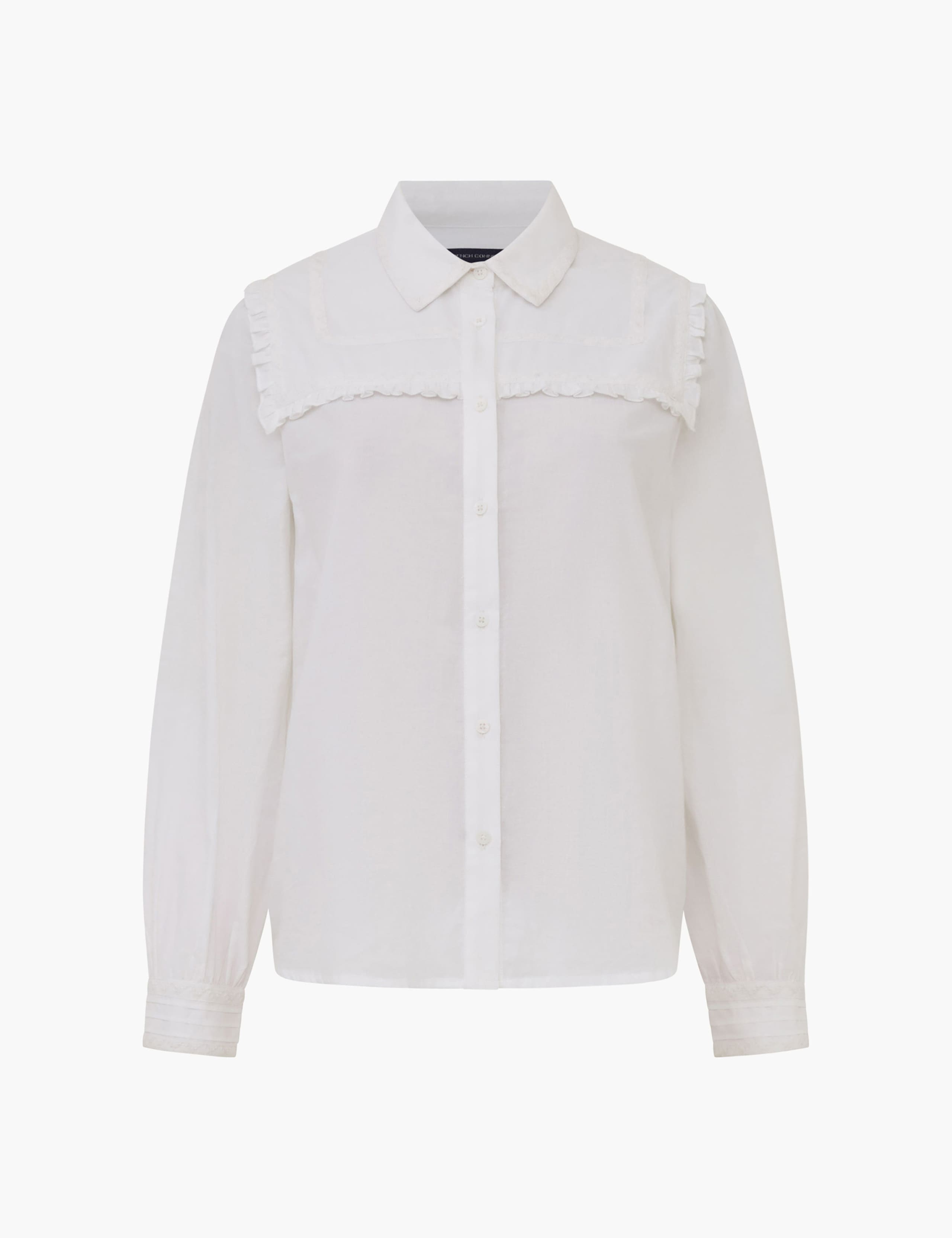Pure Cotton Embroidered Collared Shirt 2 of 4