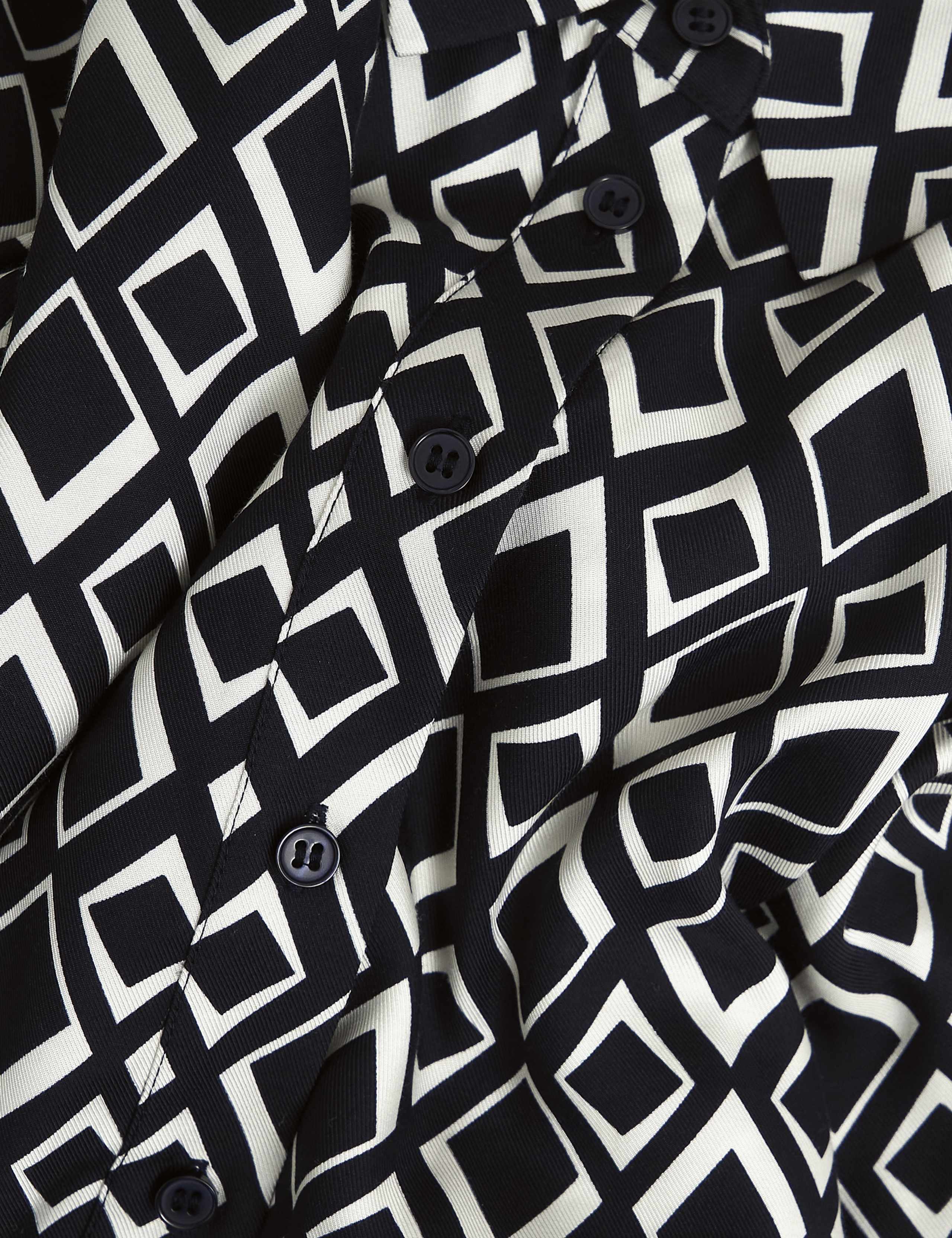 Cali Geometric Midi Shirt Dress 8 of 8