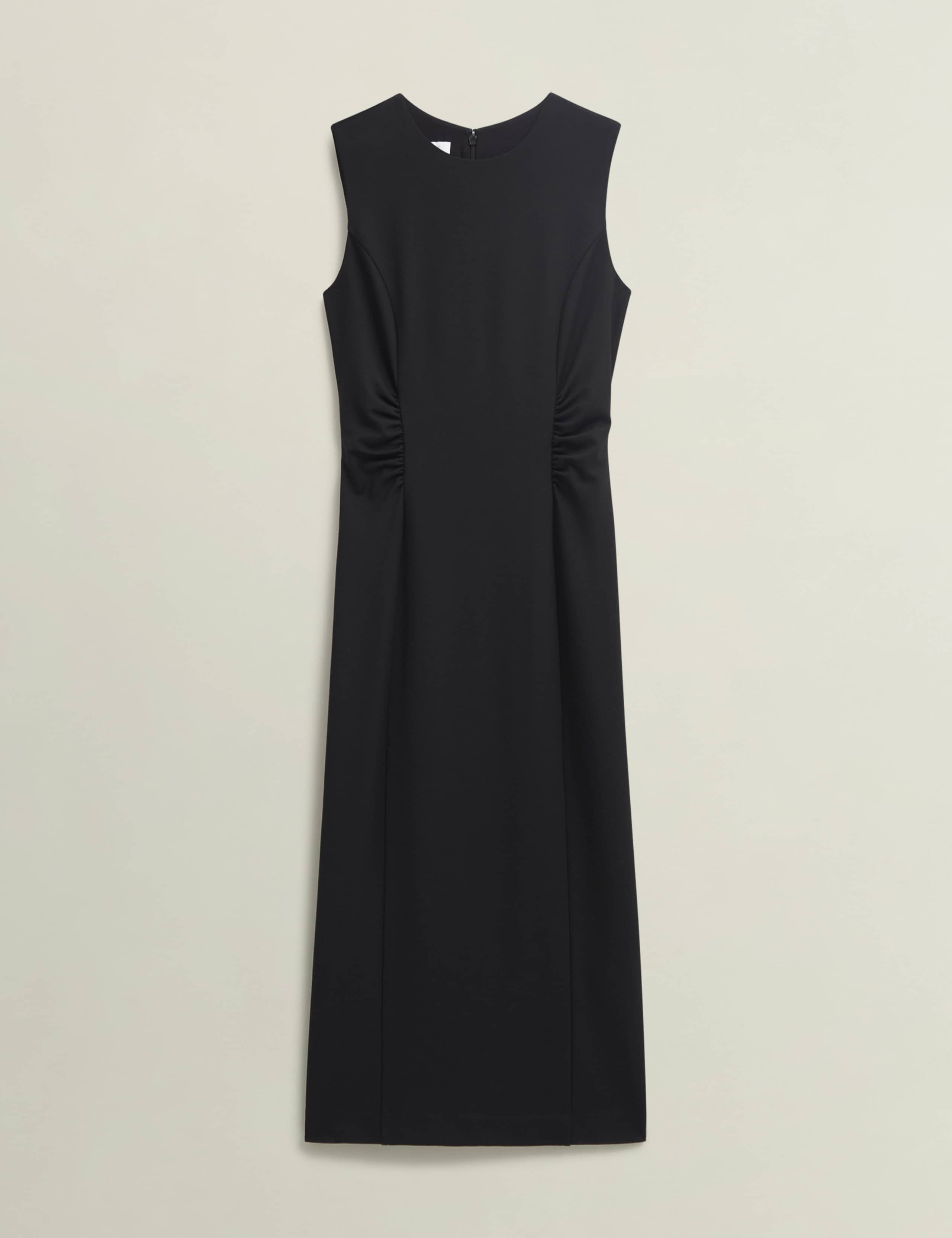 Hazel Ponte Round Neck Midi Bodycon Dress 2 of 6