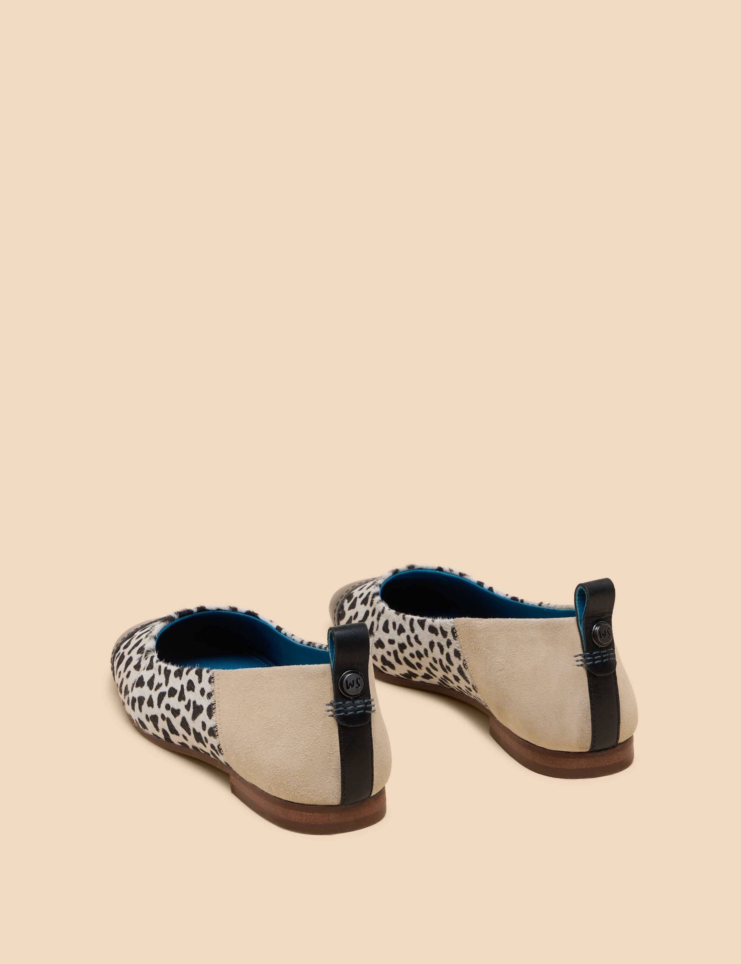 Leather Slip On Ballet Pump 3 of 4