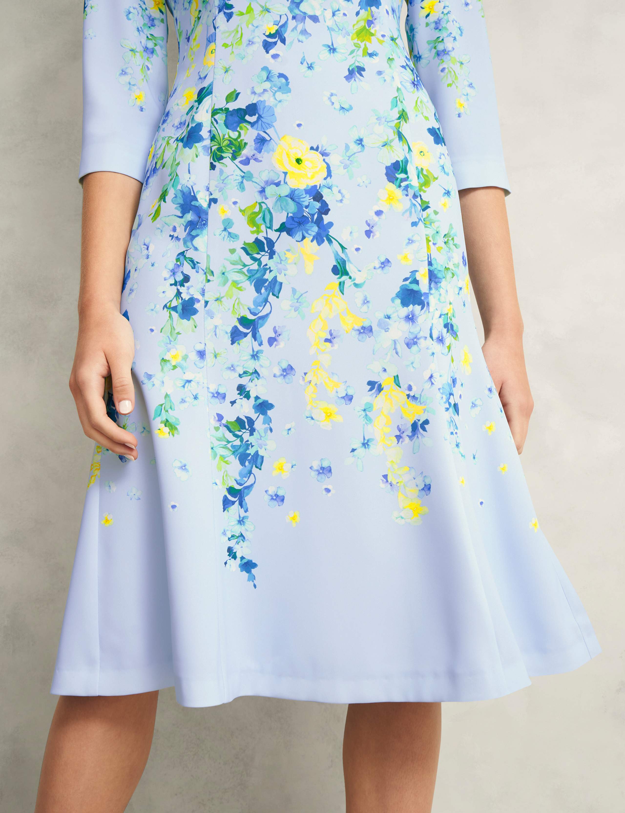 Floral Midi Shift Dress 6 of 8