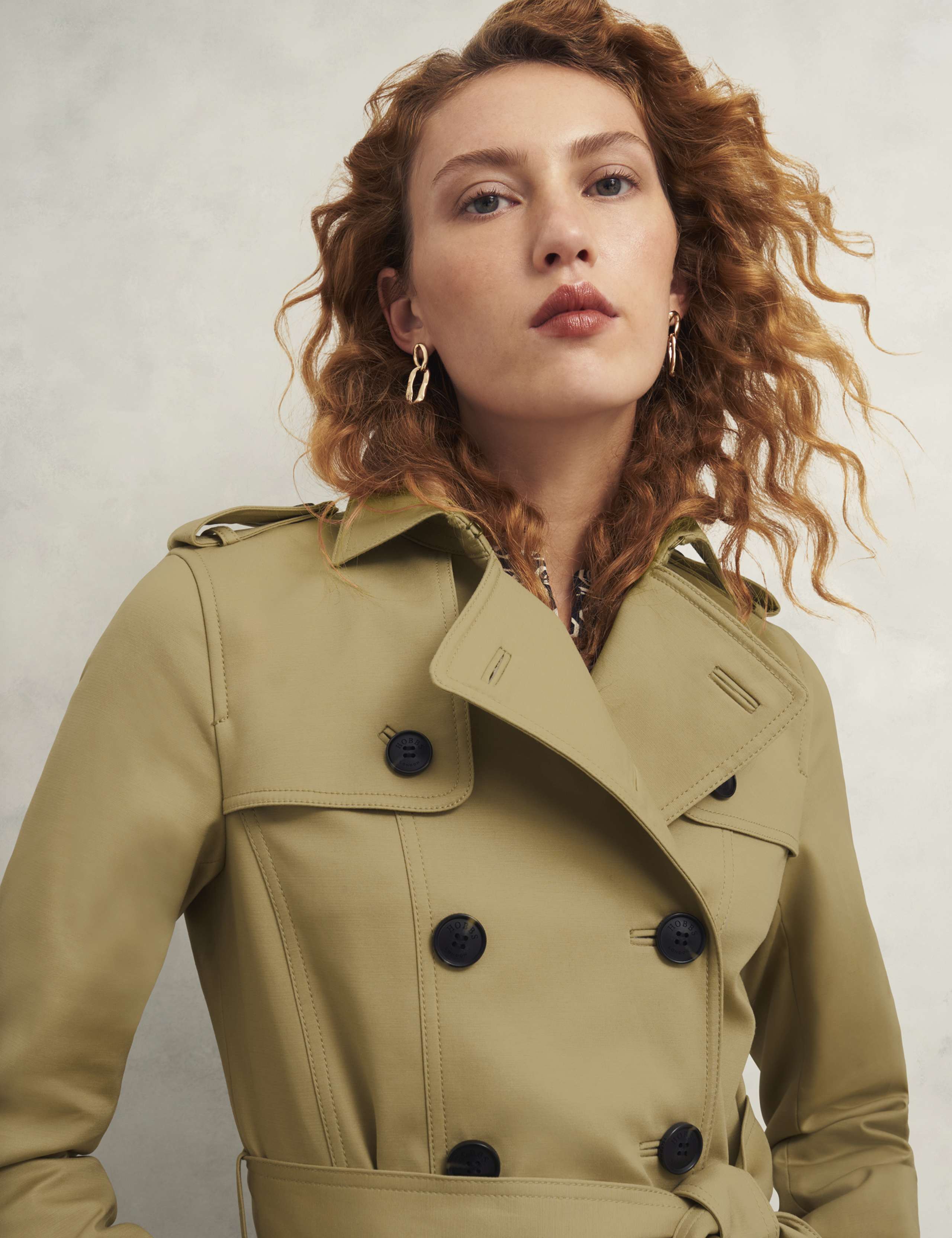 Cotton Rich Belted Longline Trench Coat 6 of 9