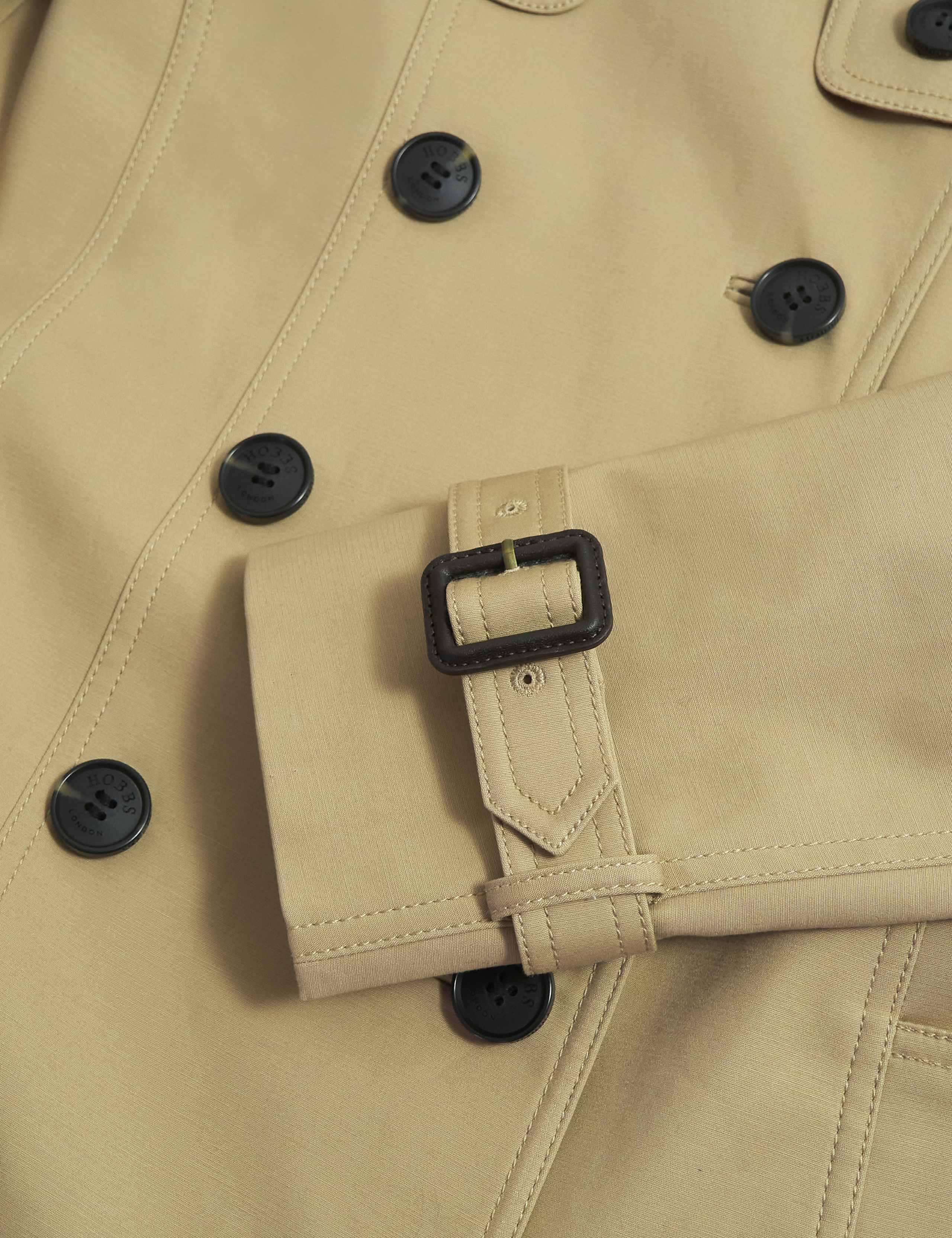 Cotton Rich Belted Longline Trench Coat 8 of 9