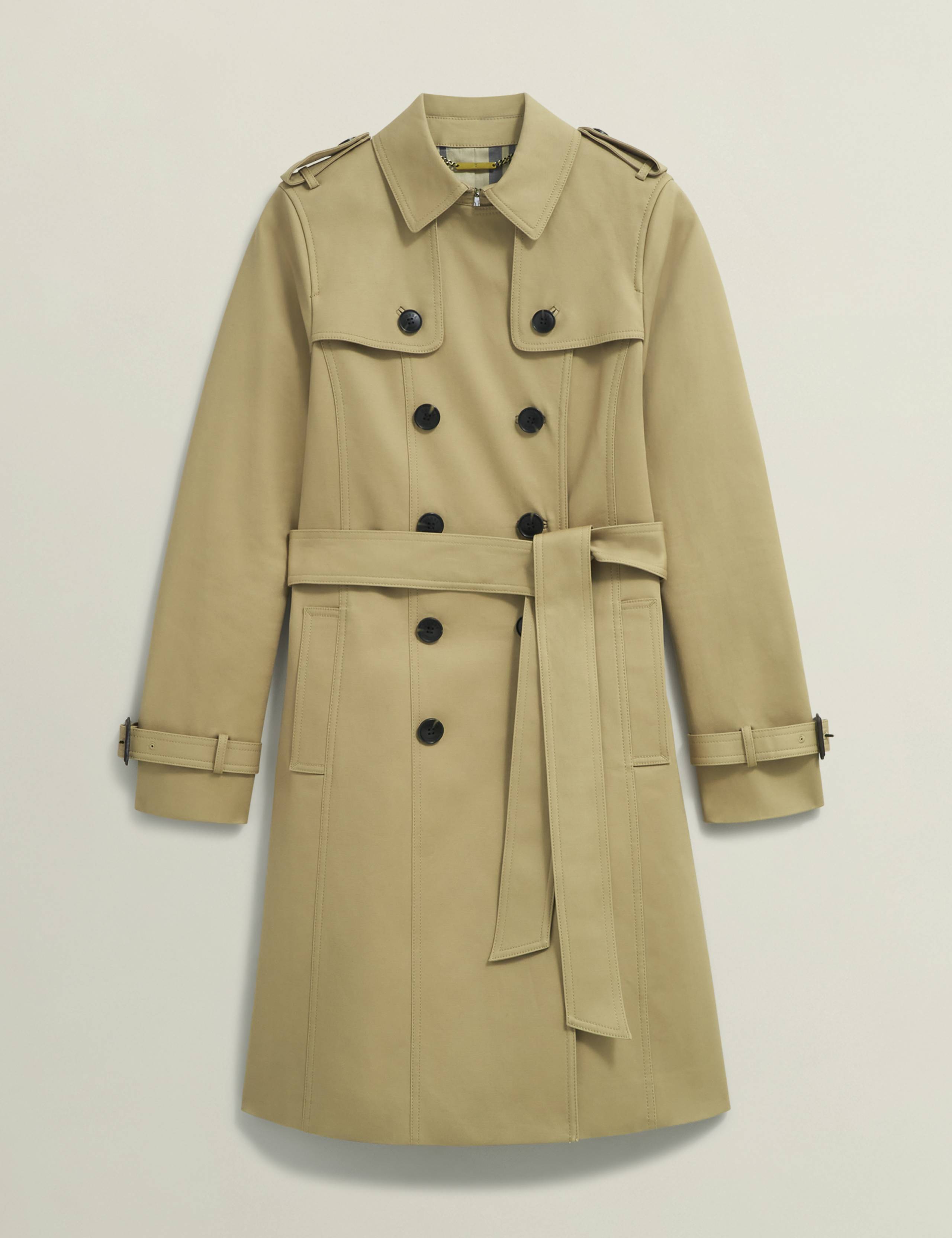 Cotton Rich Belted Longline Trench Coat 2 of 9