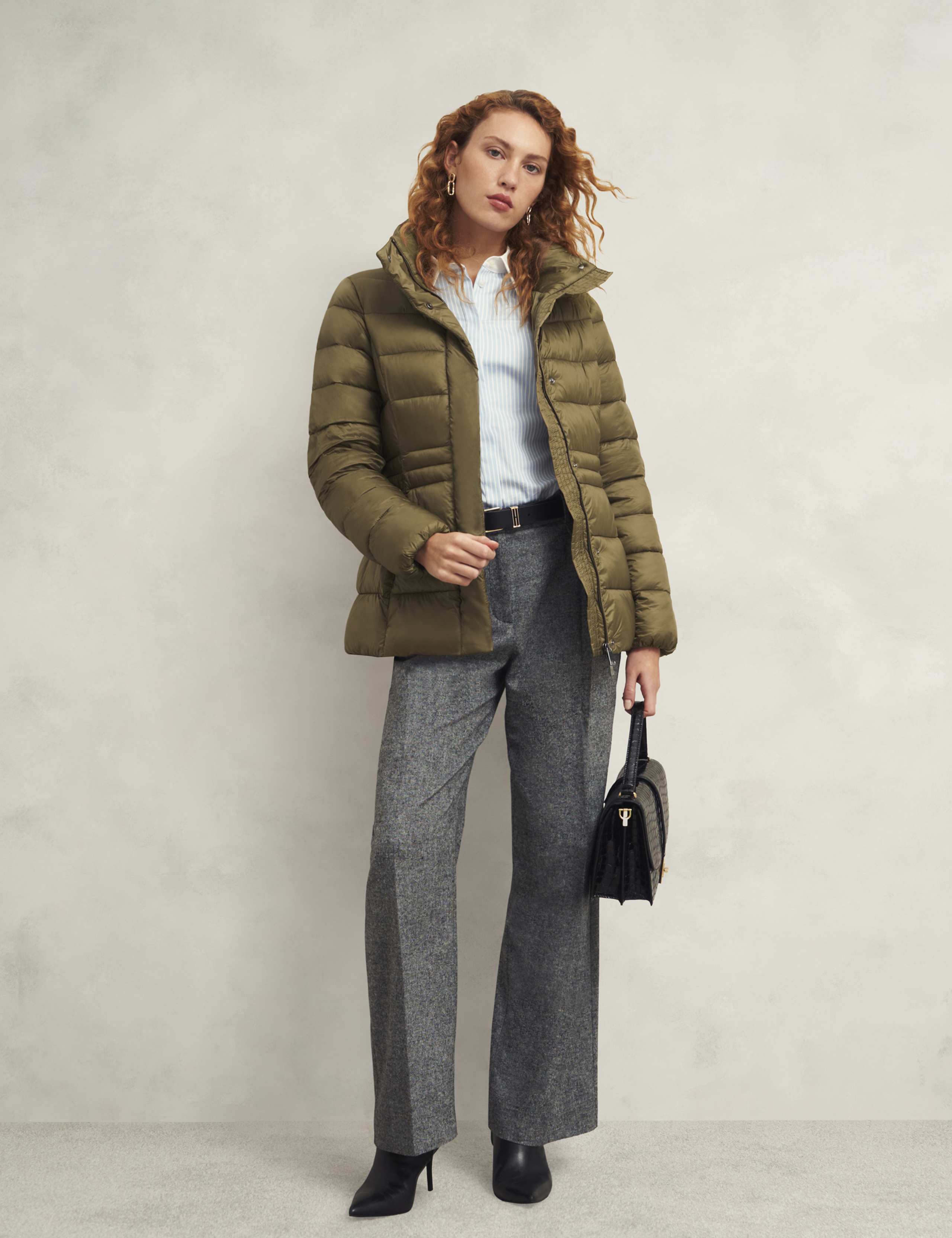 Padded Hooded Puffer Coat 3 of 7