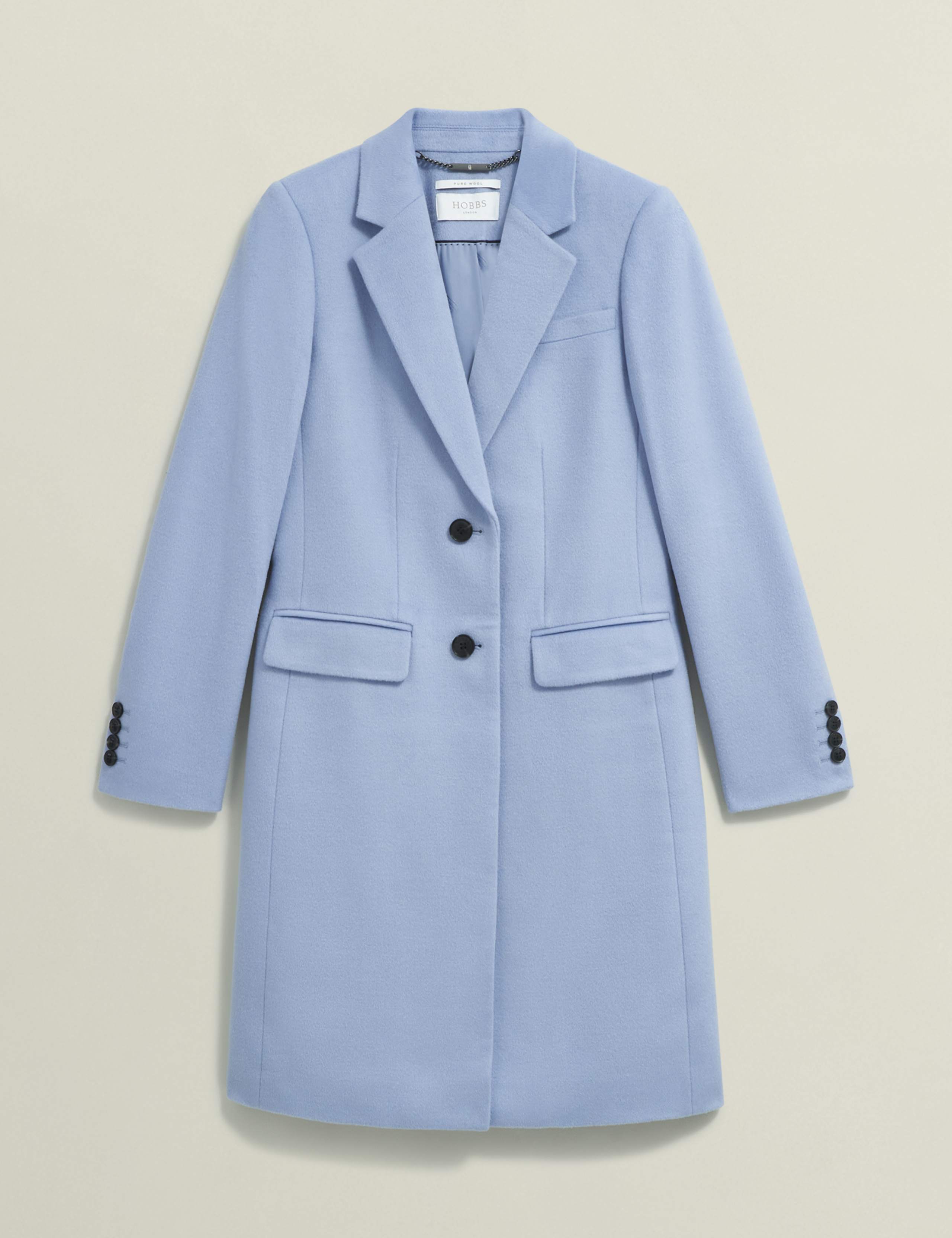 Pure Wool Longline Tailored Coat 2 of 10