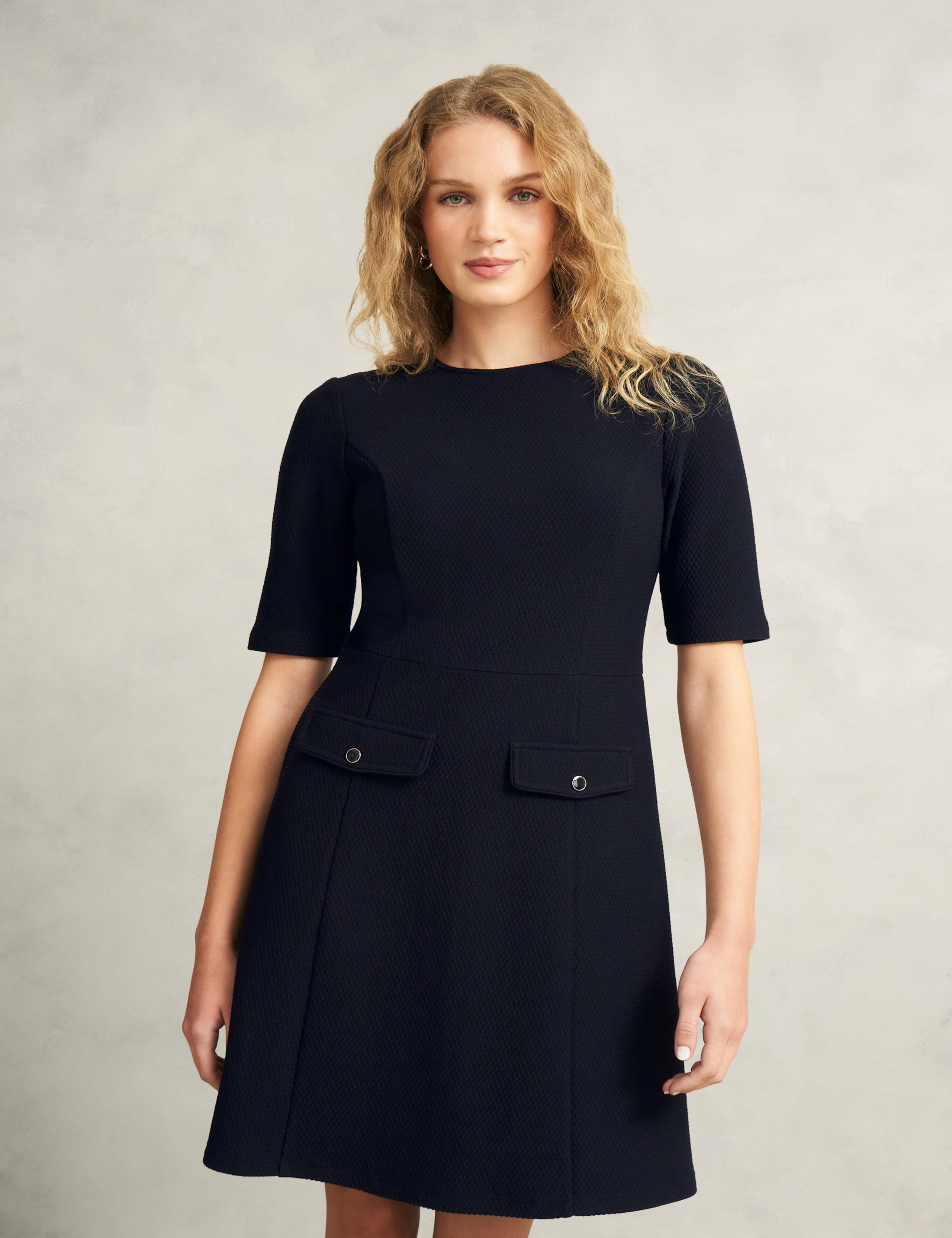 Cotton Rich Mini Skater Dress 5 of 9