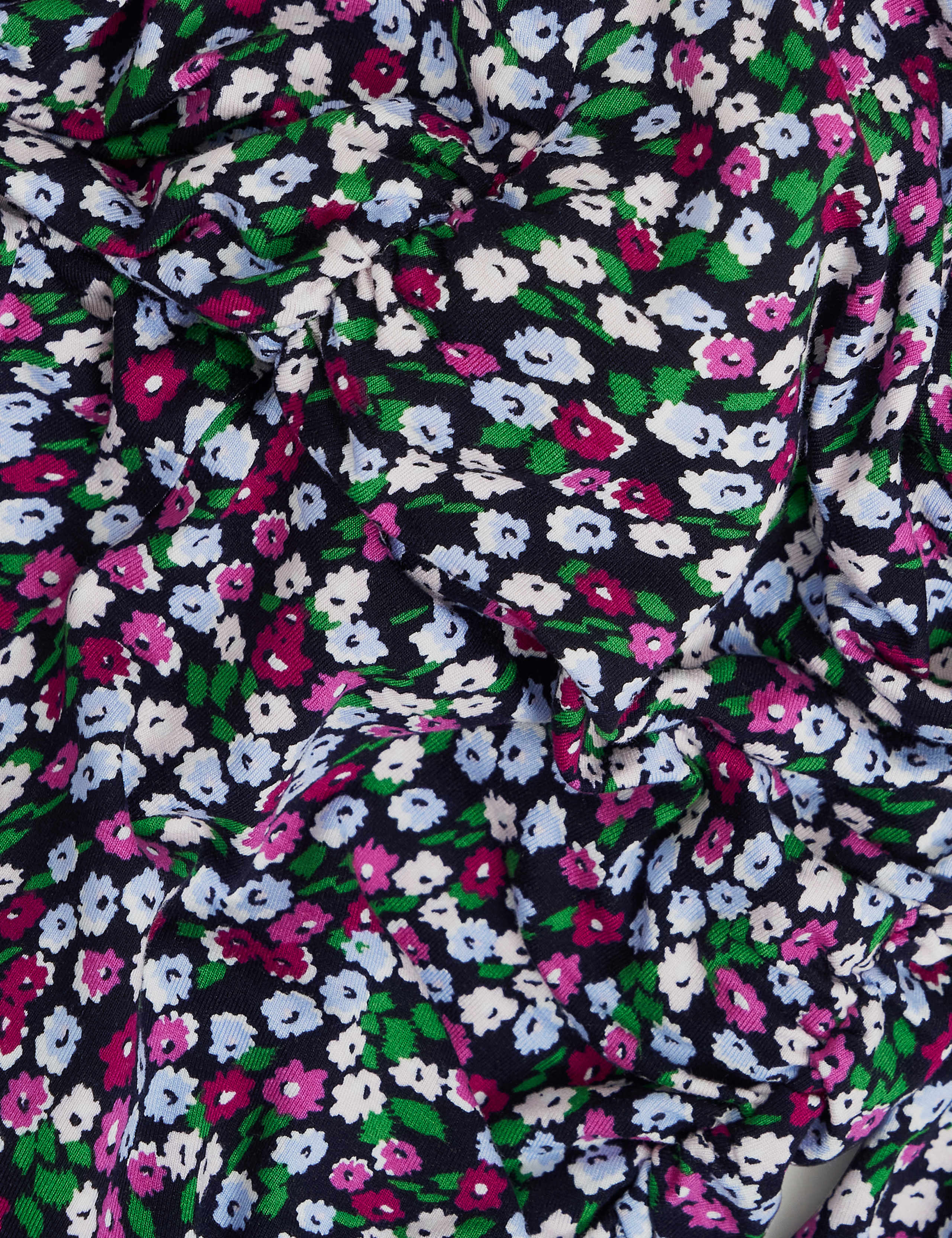 Jersey Floral Midi Skater Dress 7 of 7