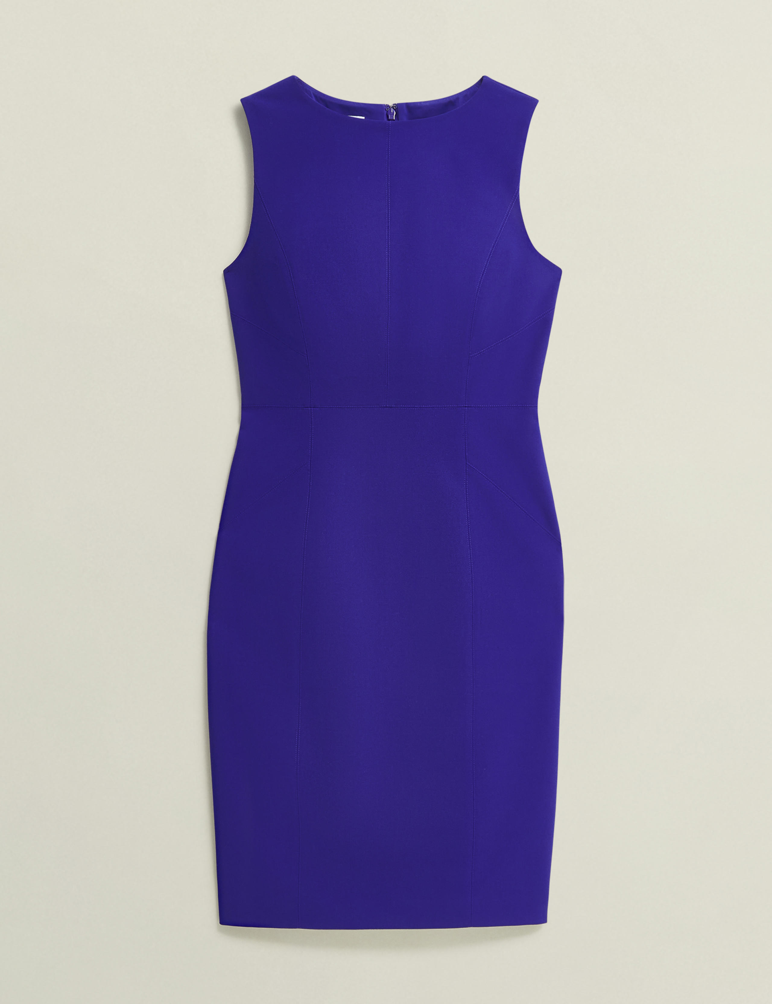 Stitch Detail Knee Length Bodycon Dress 2 of 6
