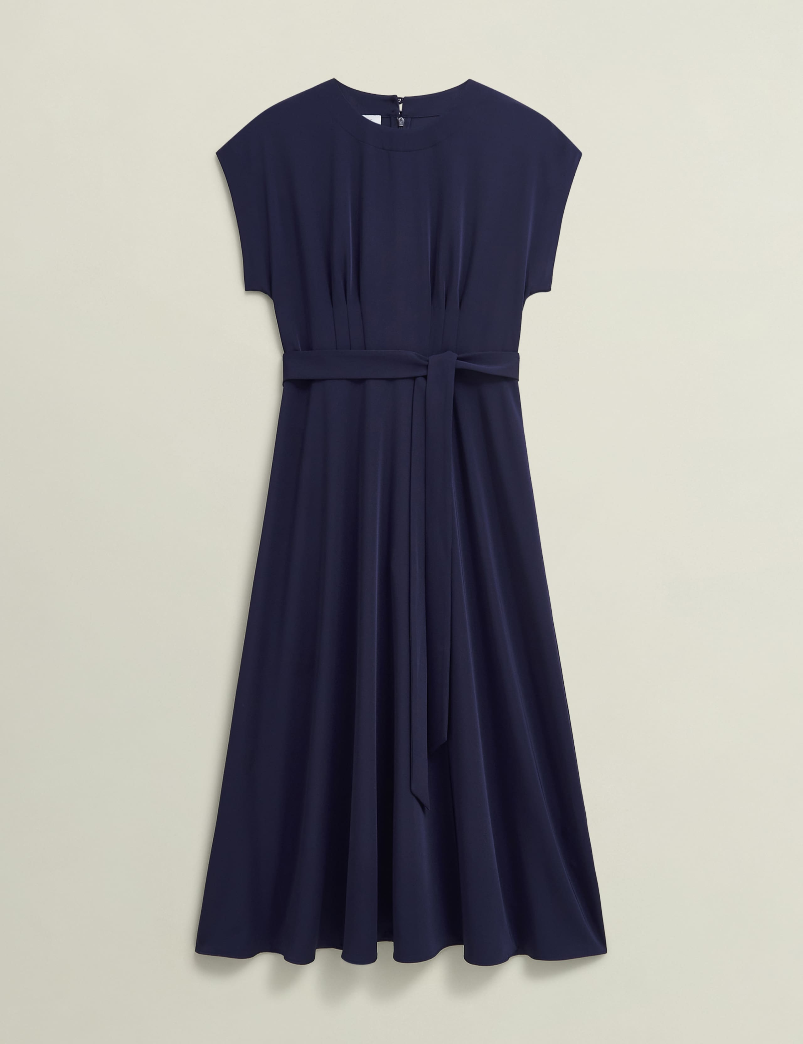 Radclyffe Round Neck Midi Waisted Dress 2 of 6