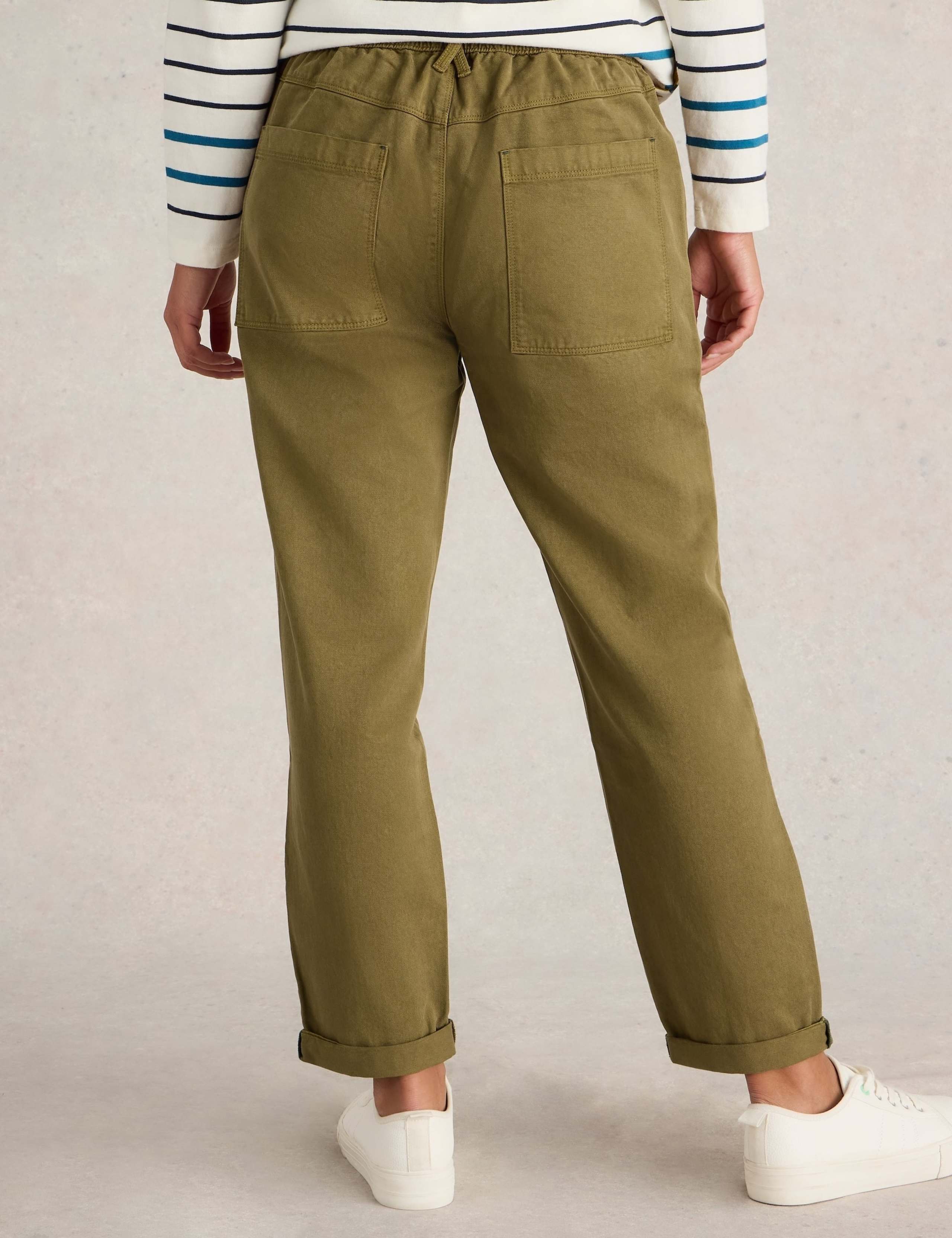 Cotton Blend Trousers 4 of 6