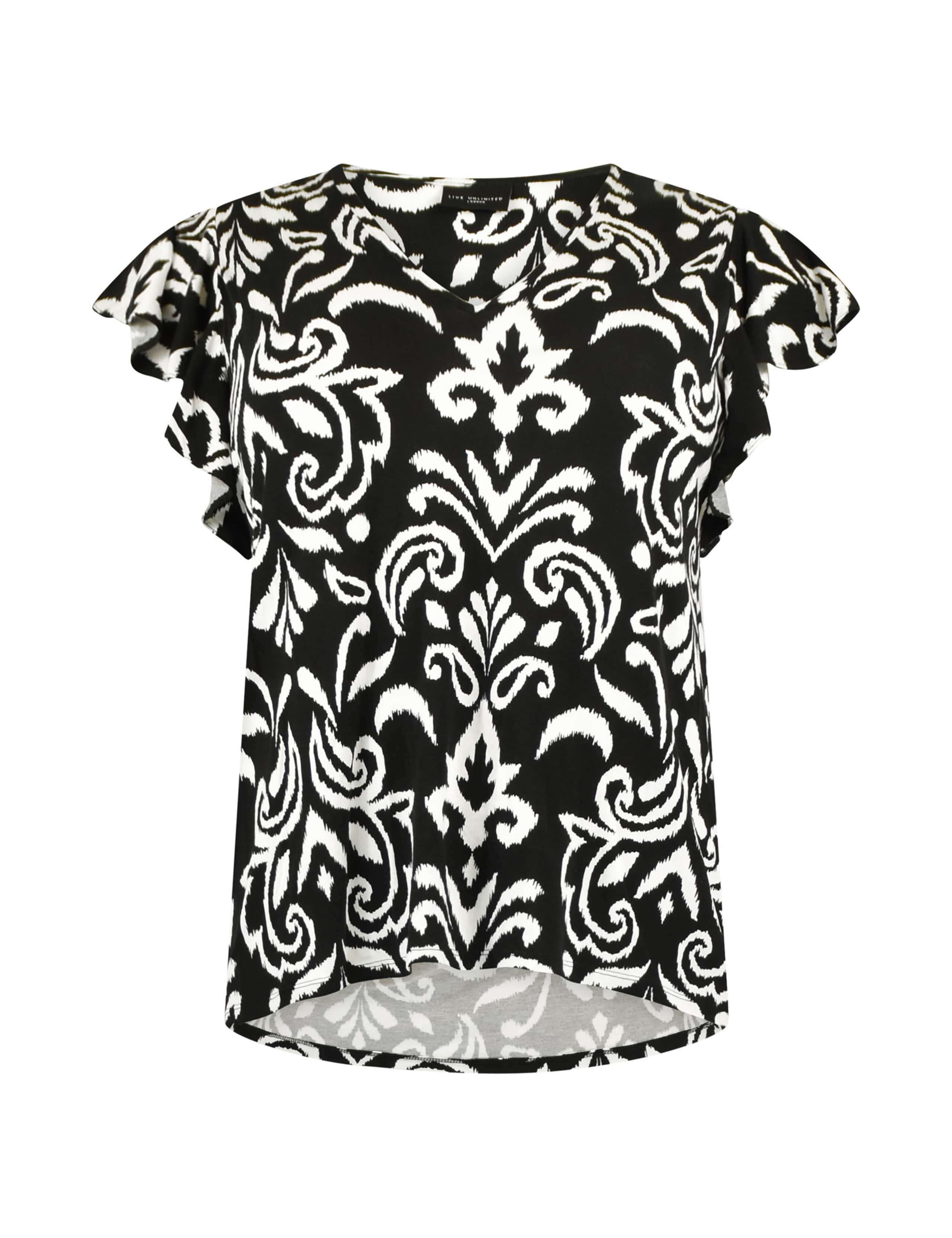 Jersey Printed Relaxed Top 2 of 4