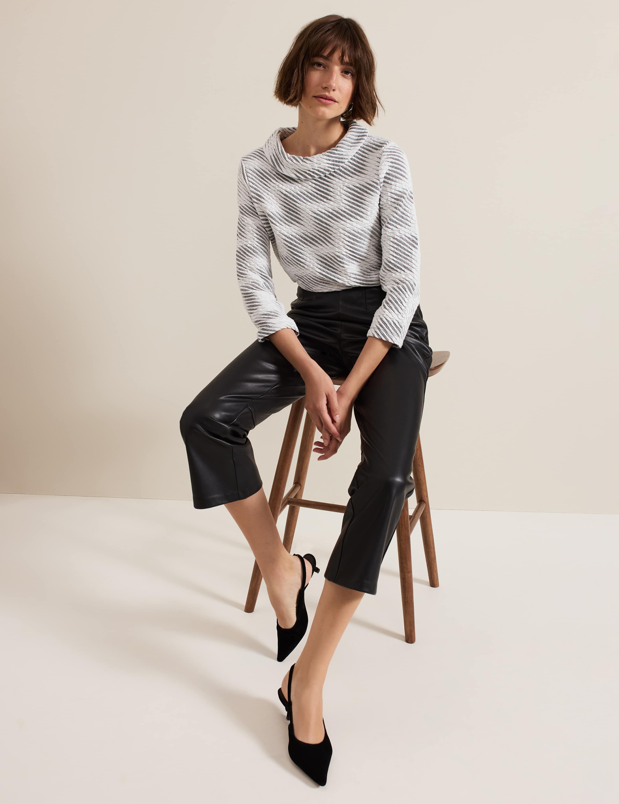 Leather Look Culottes 6 of 6