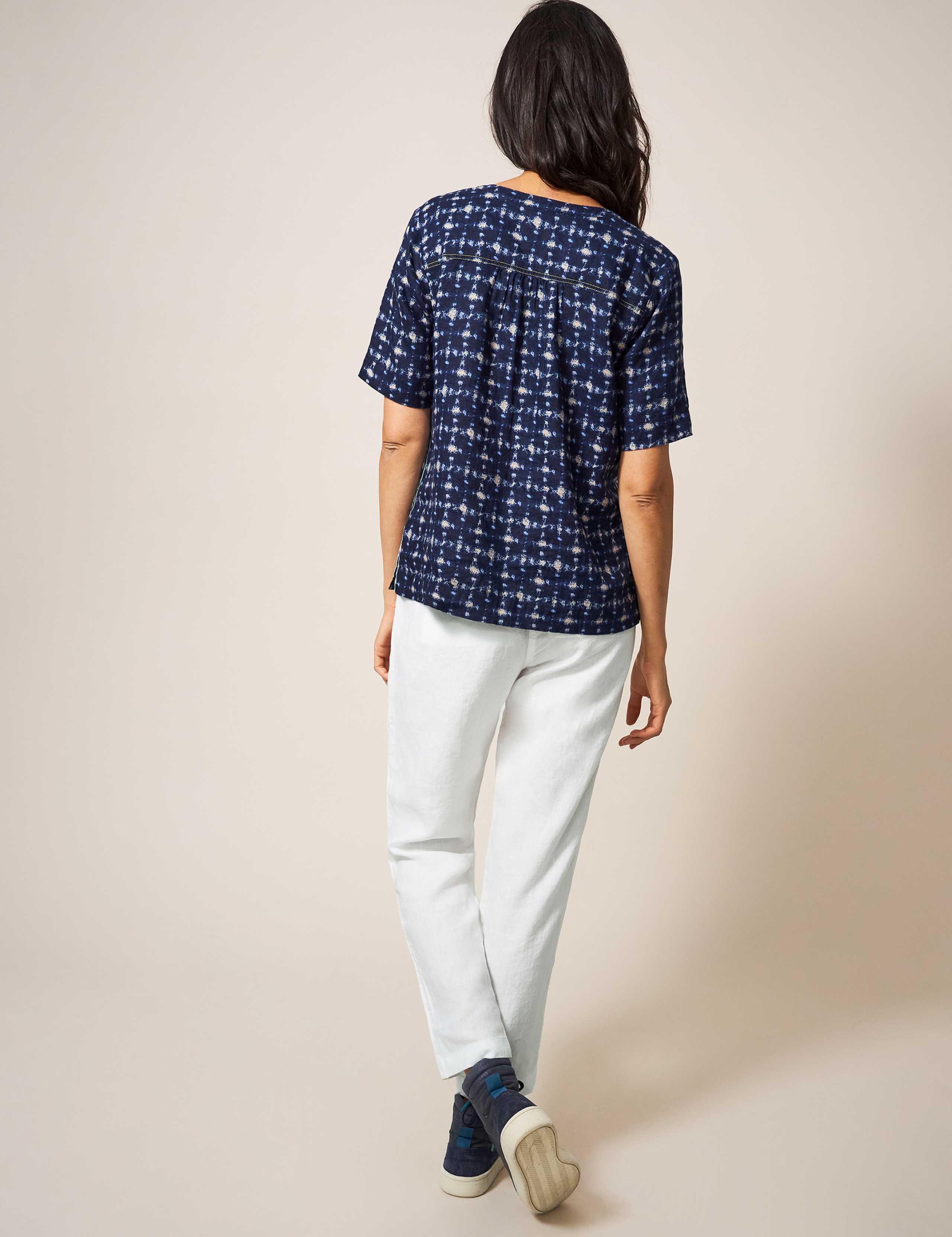 Pure Linen Trousers 5 of 6