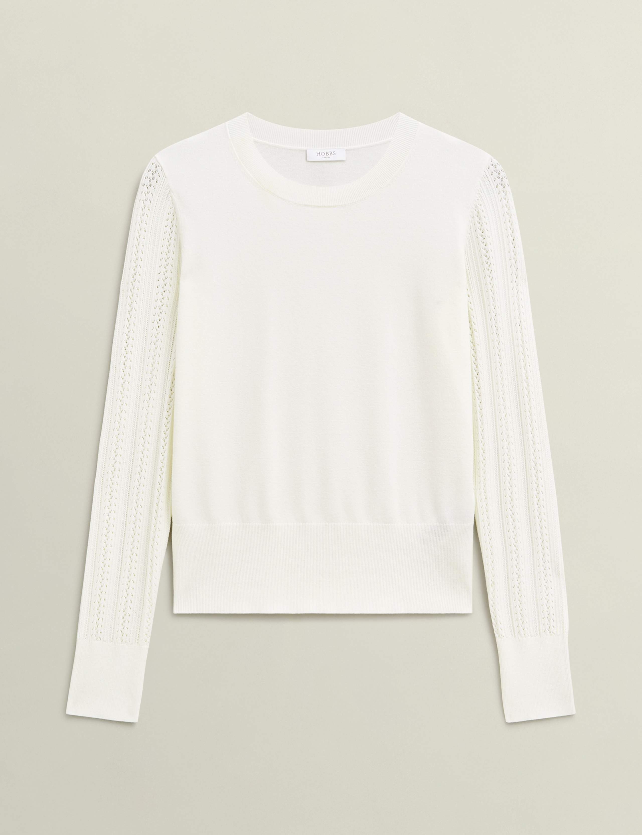 Pointelle Crew Neck Jumper 2 of 5