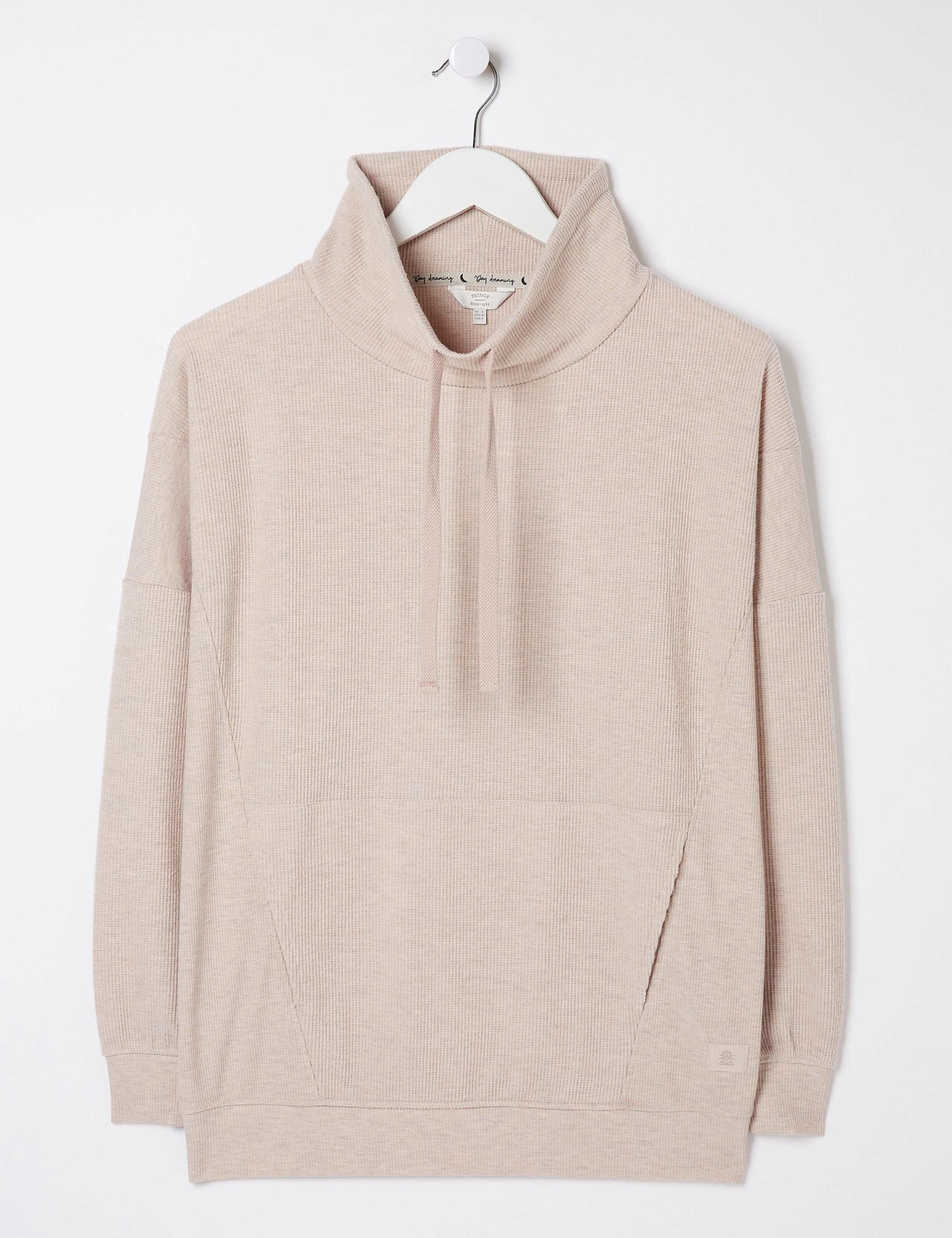 Waffle Funnel Neck Pyjama Top 2 of 5