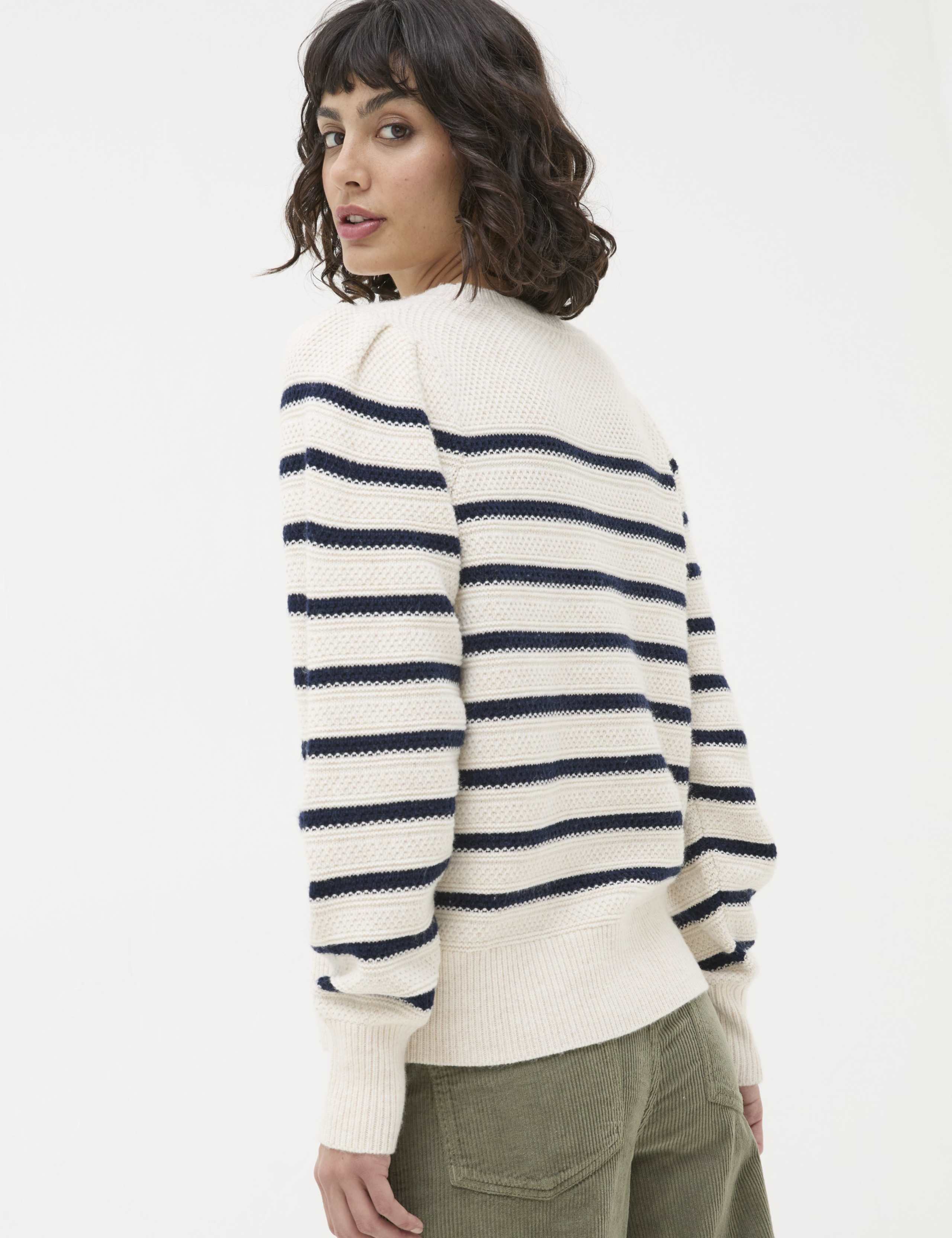 Striped Crew Neck Jumper 4 of 5