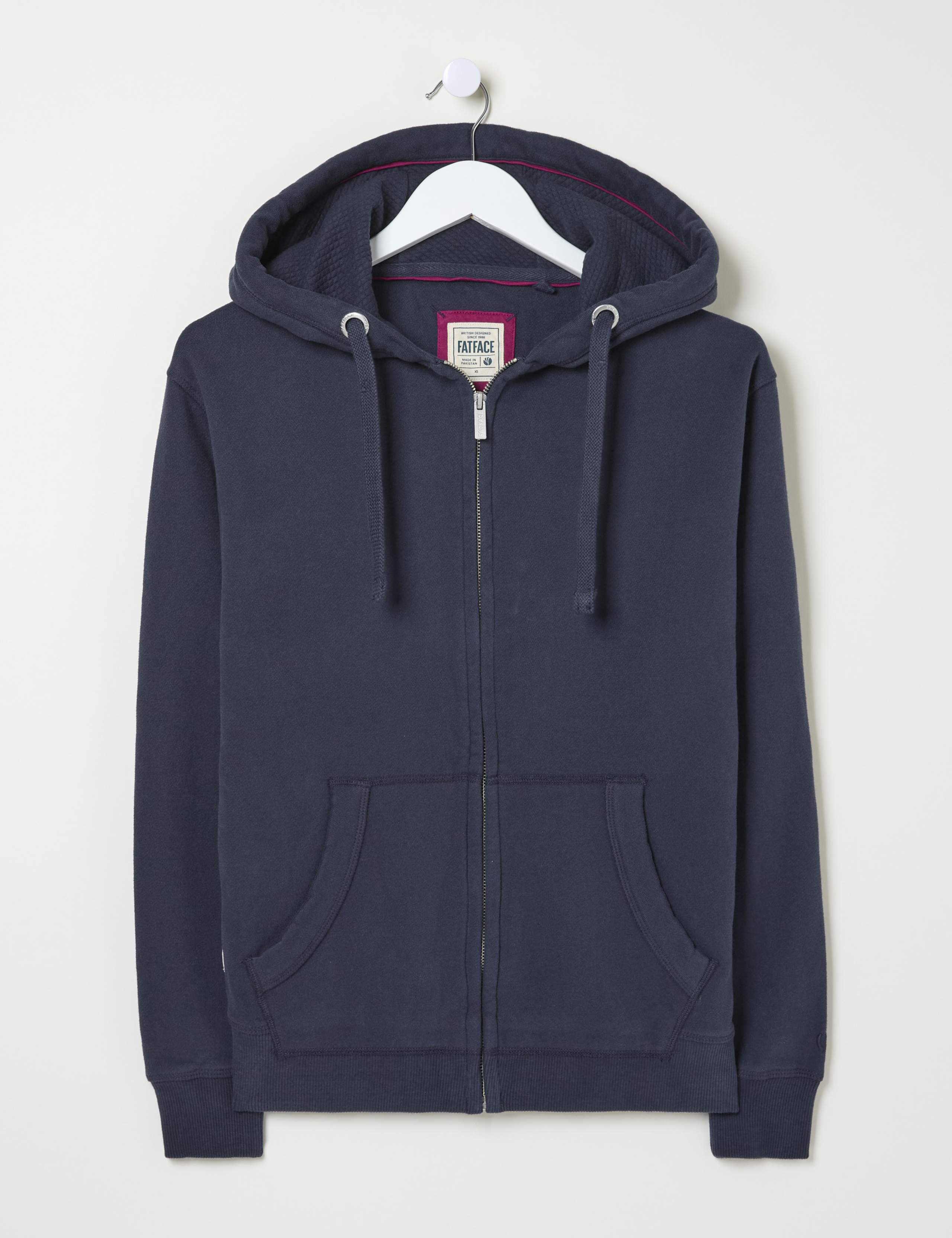 Cotton Rich Zip Up Hoodie 2 of 4