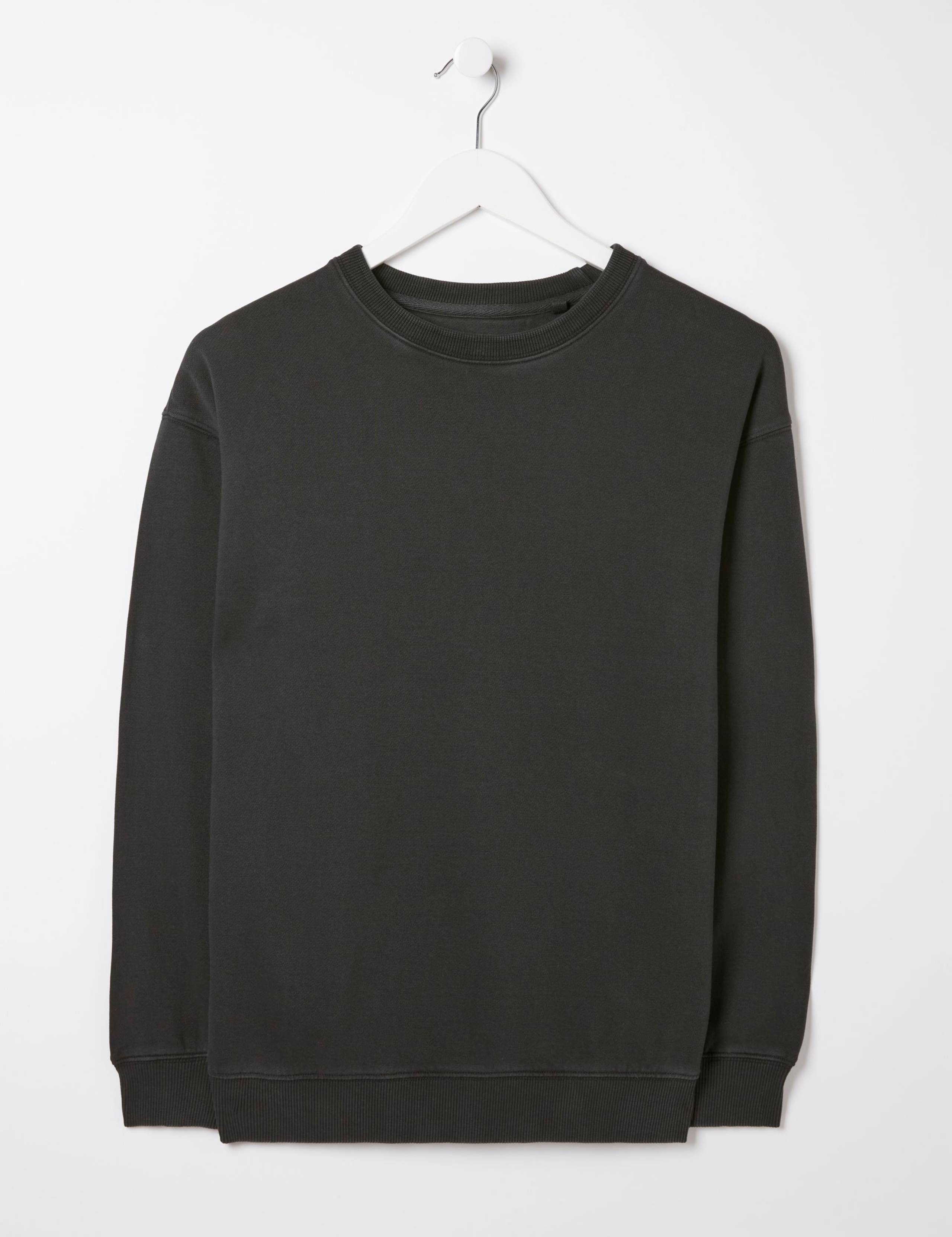 Pure Cotton Crew Neck Sweat-shirt 2 of 4