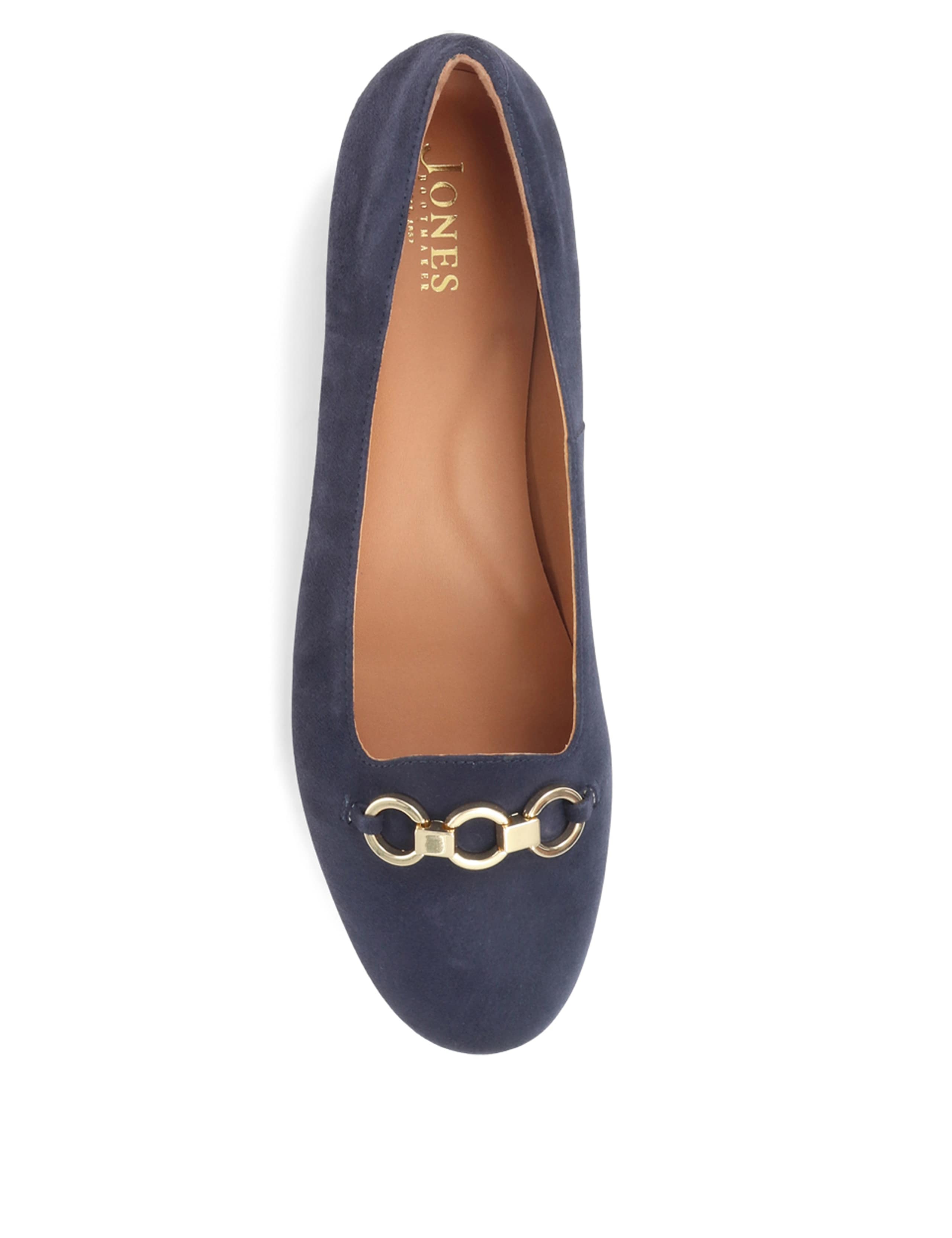 Suede Buckle Flat Loafers 4 of 7