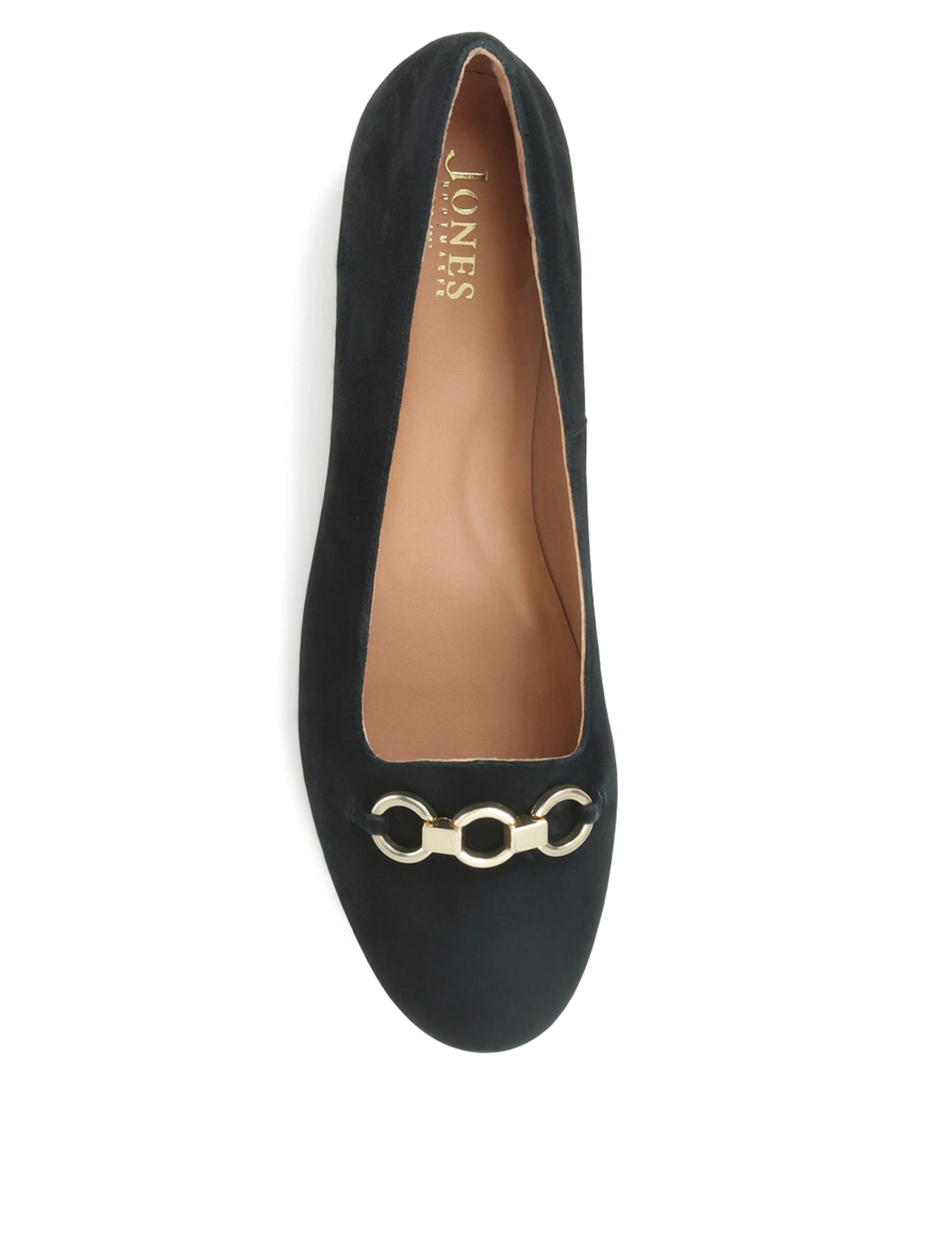 Suede Buckle Flat Loafers 4 of 7