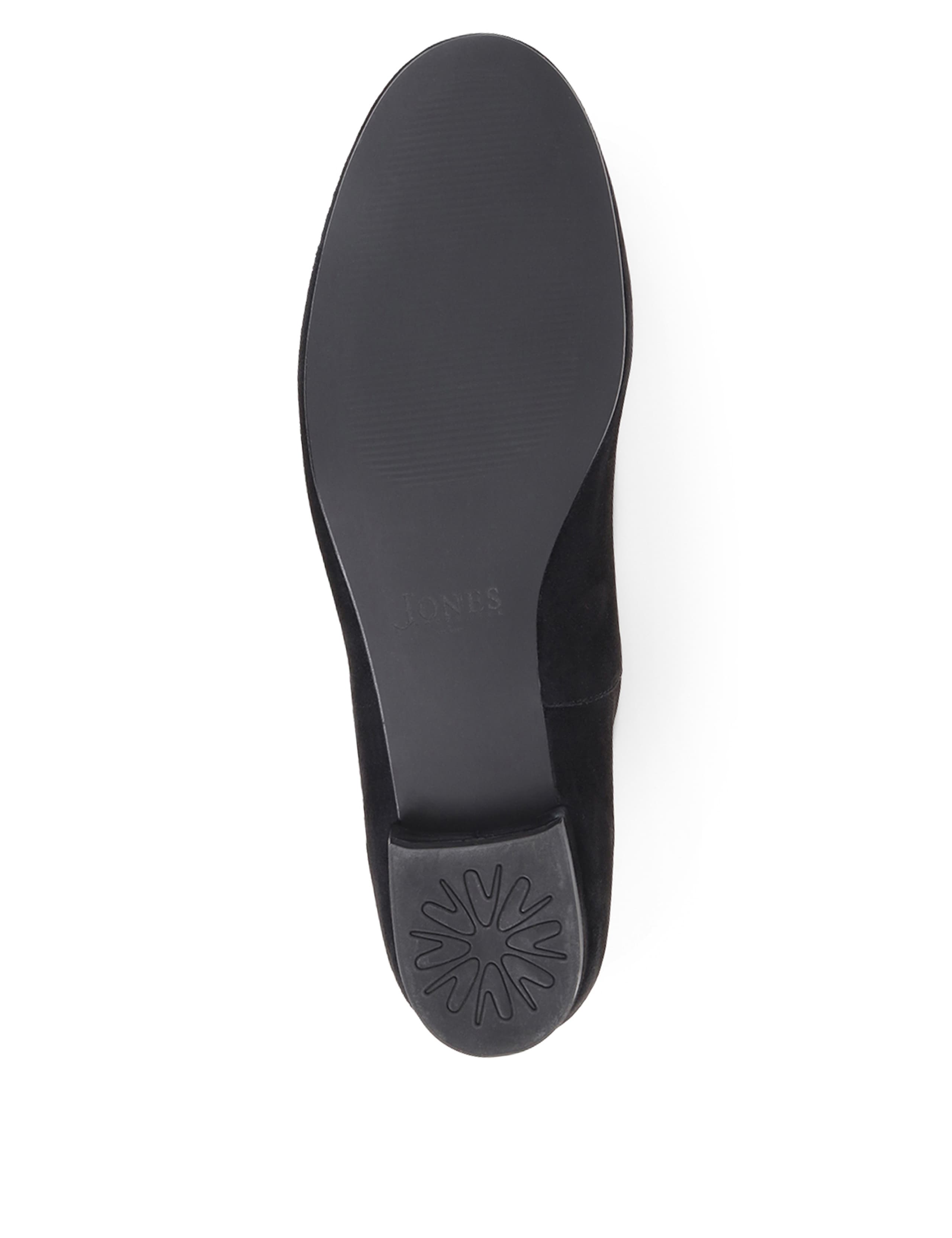 Suede Buckle Flat Loafers 7 of 7