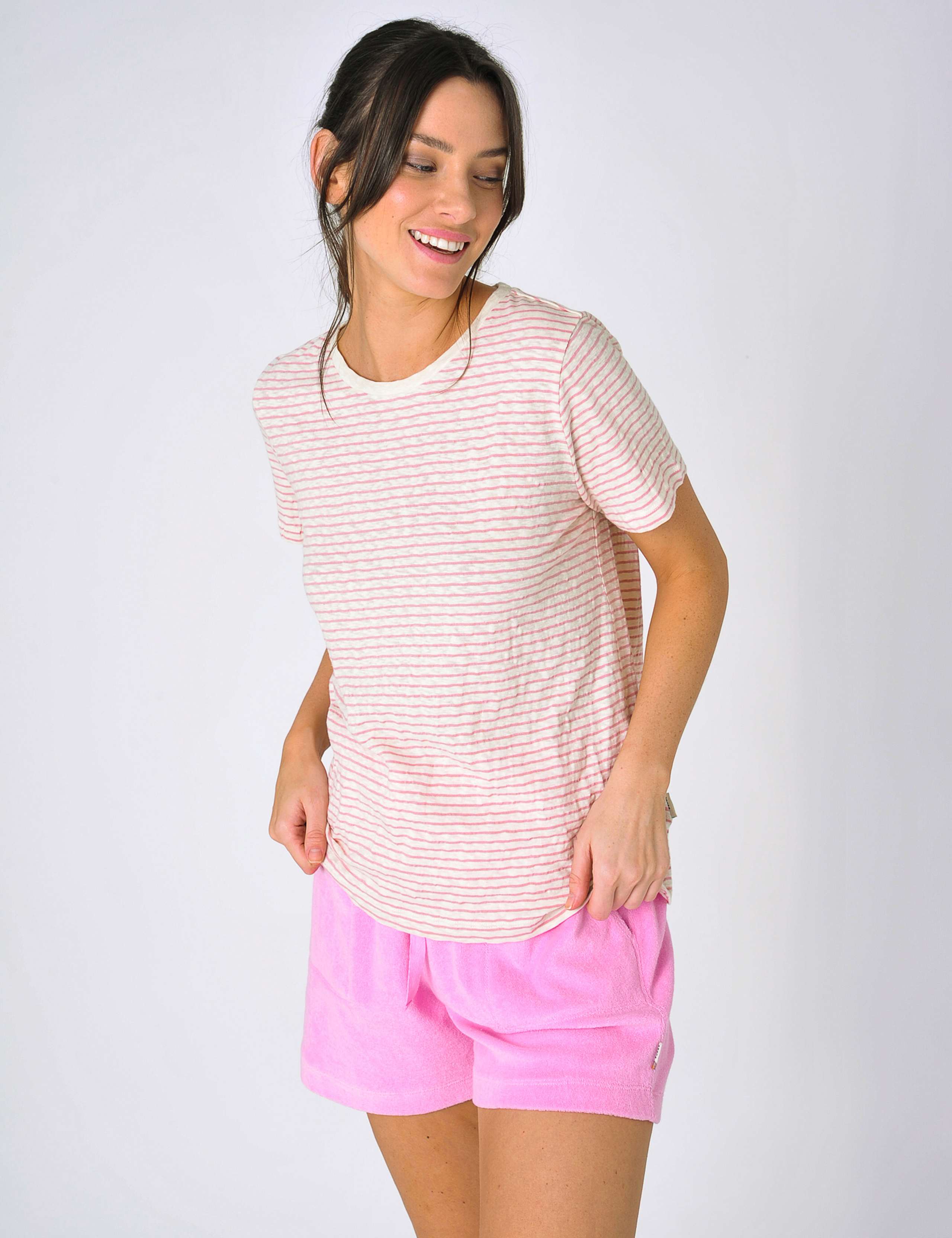 Pure Cotton Striped T-Shirt 1 of 5