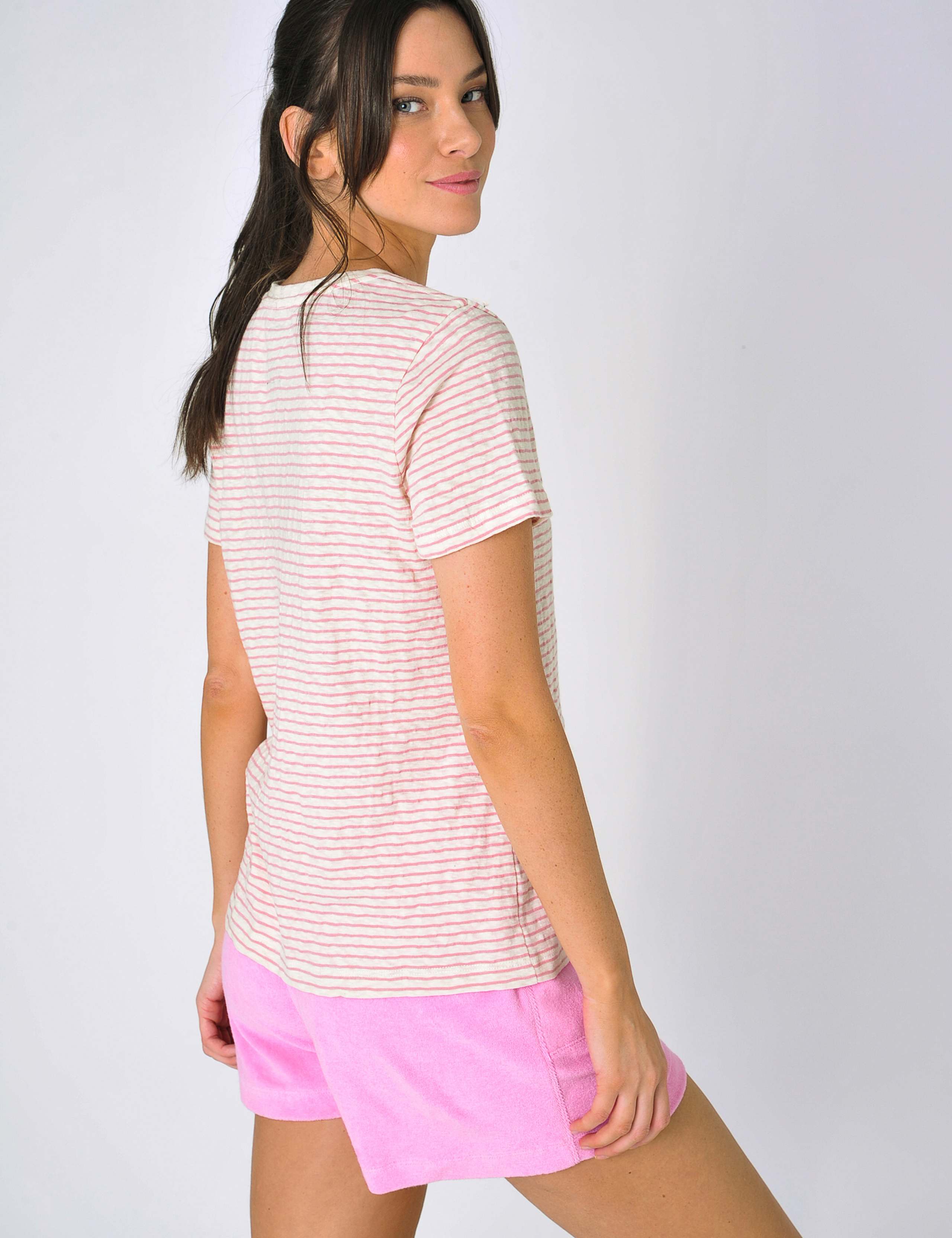 Pure Cotton Striped T-Shirt 3 of 5