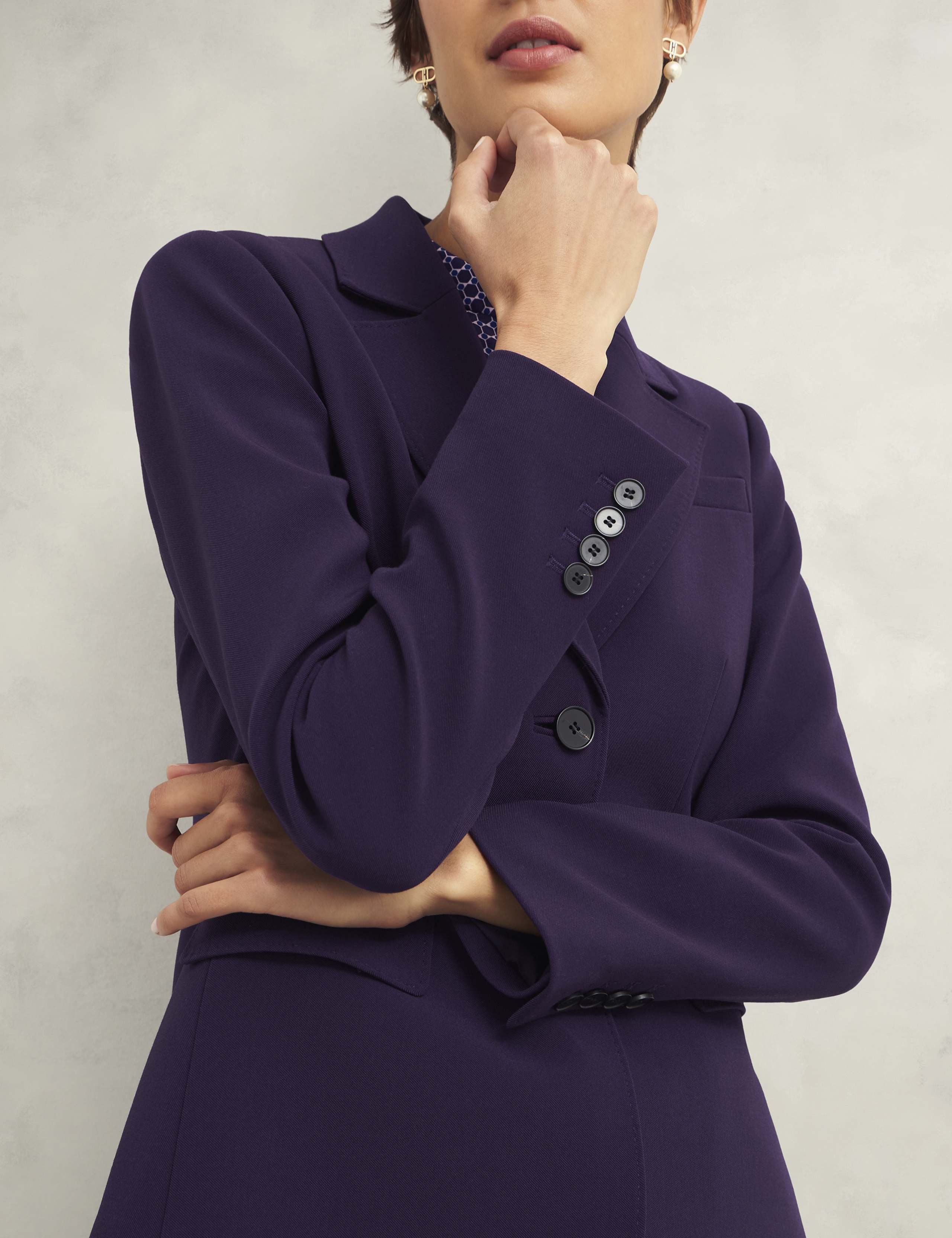 Single Breasted Tailored Blazer 5 of 8