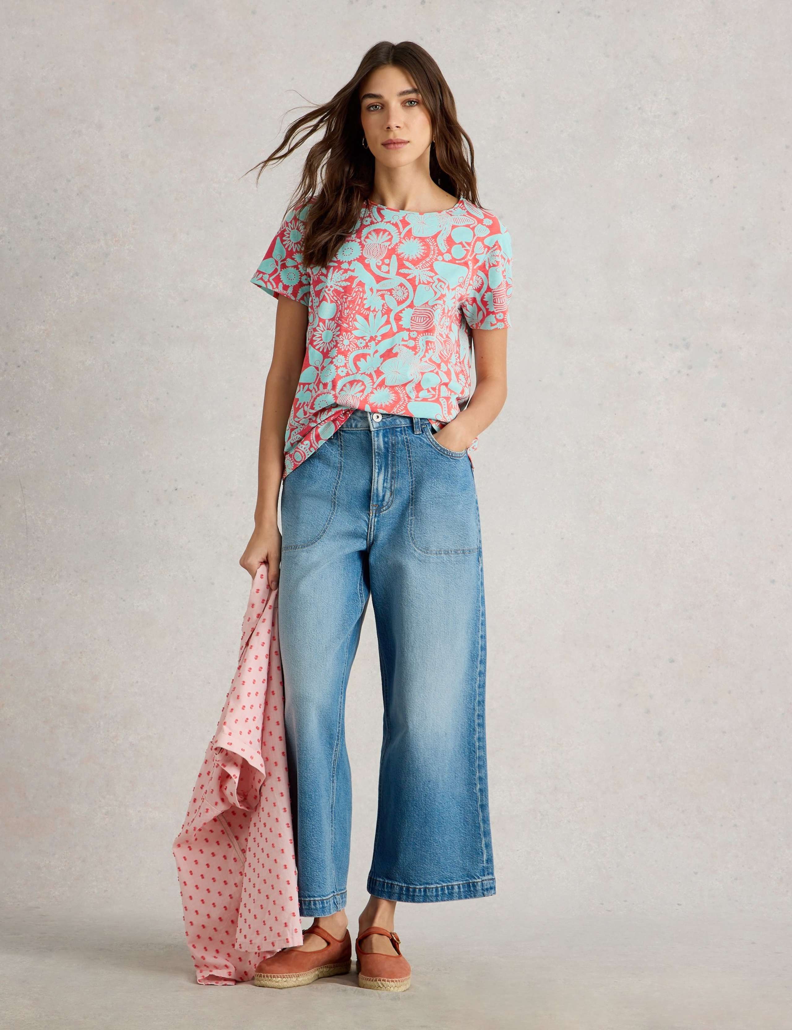 Pure Cotton Printed T-Shirt 3 of 6