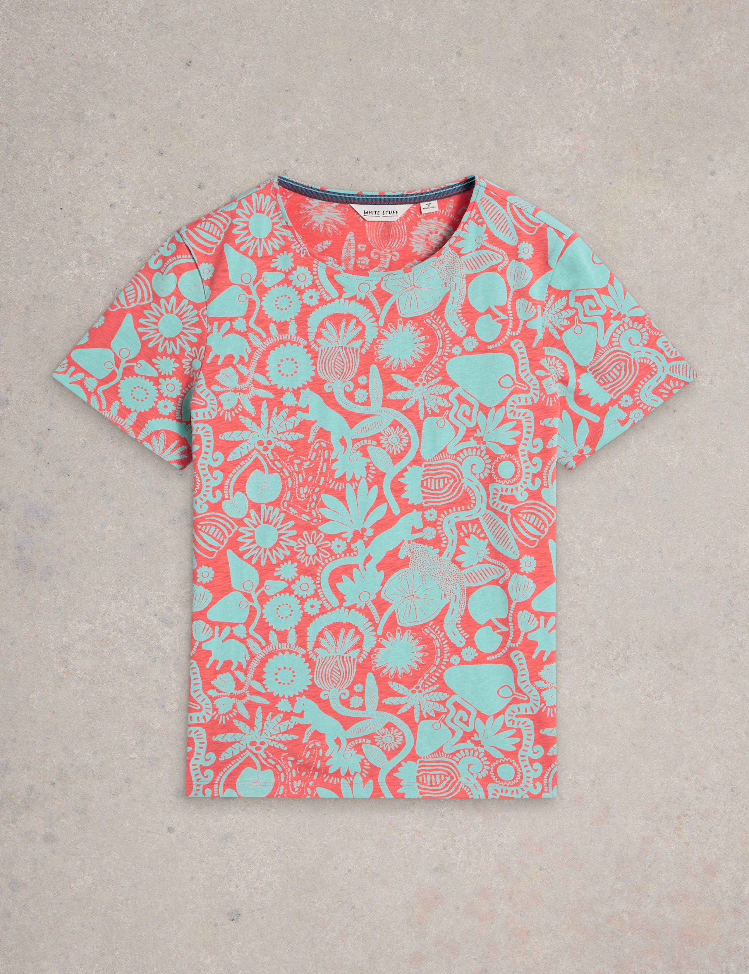 Pure Cotton Printed T-Shirt 2 of 6
