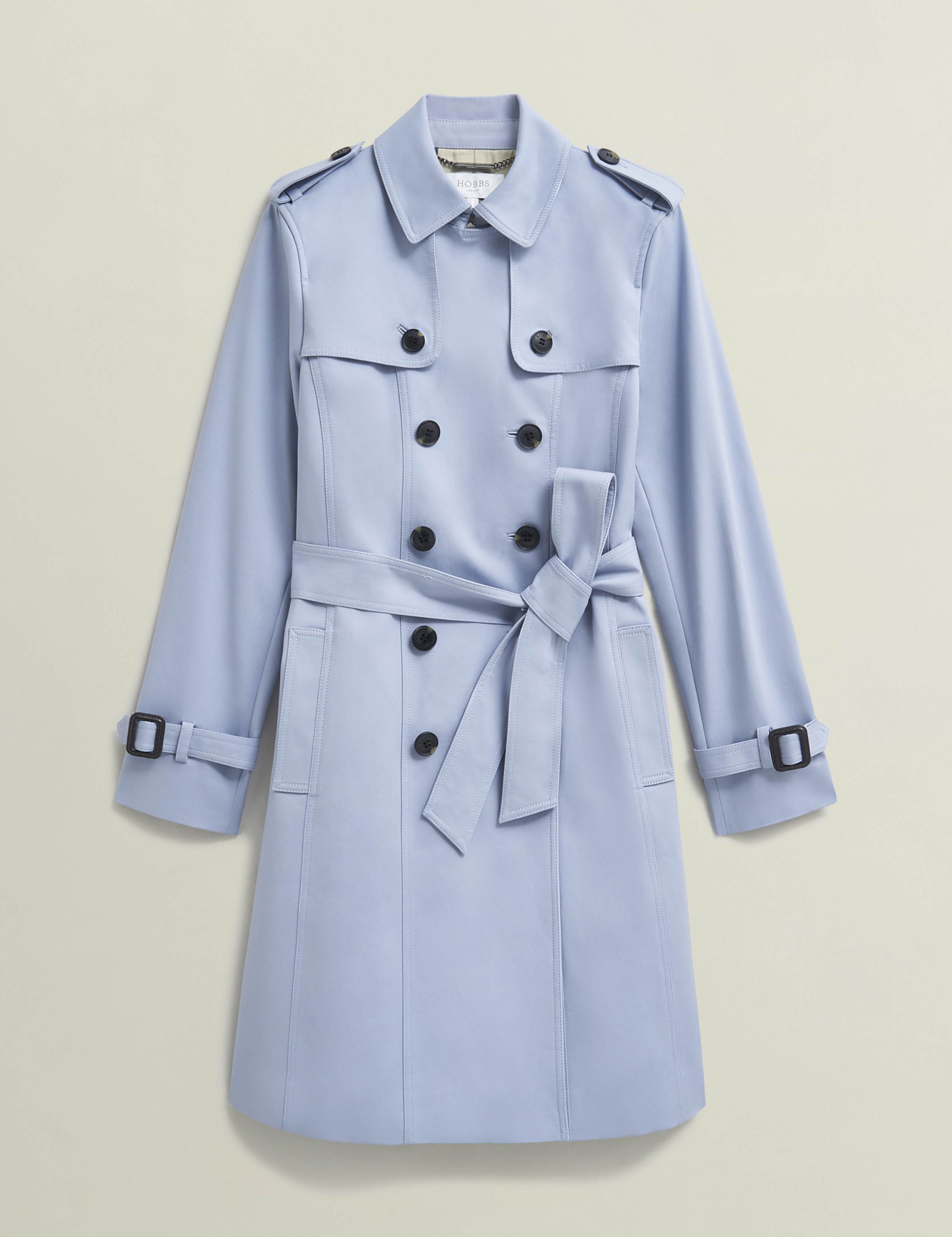 Cotton Rich Belted Trench Coat 2 of 9