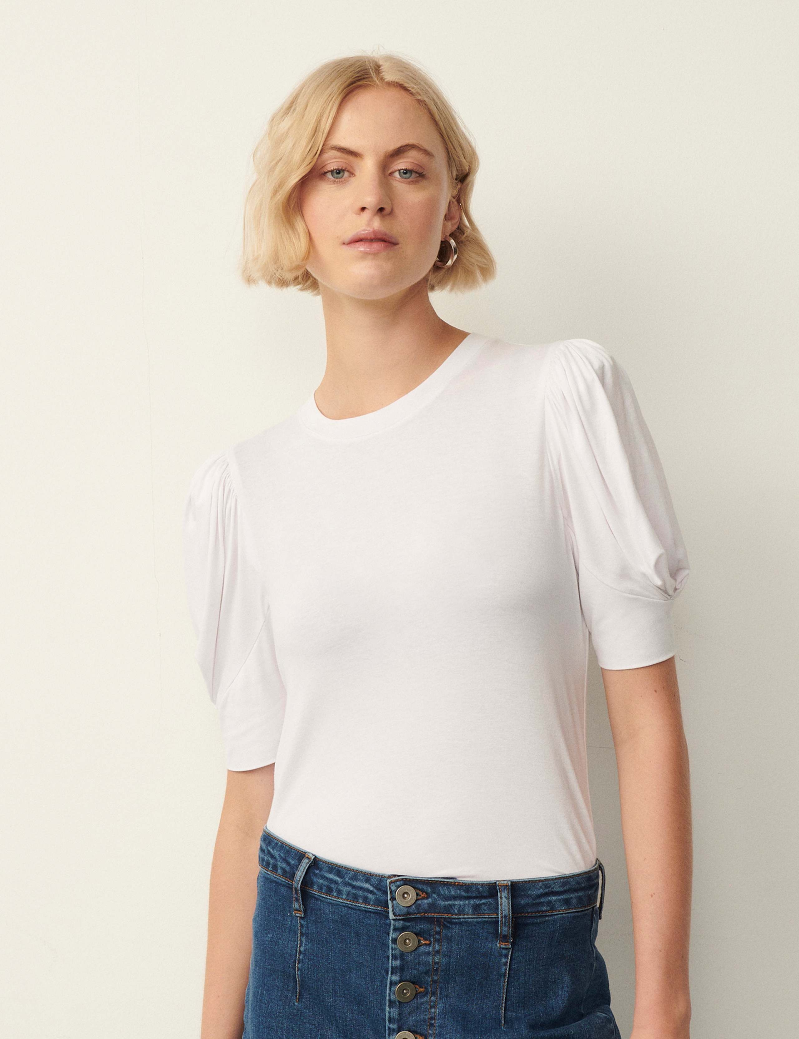 Puff Sleeve T-Shirt 1 of 4