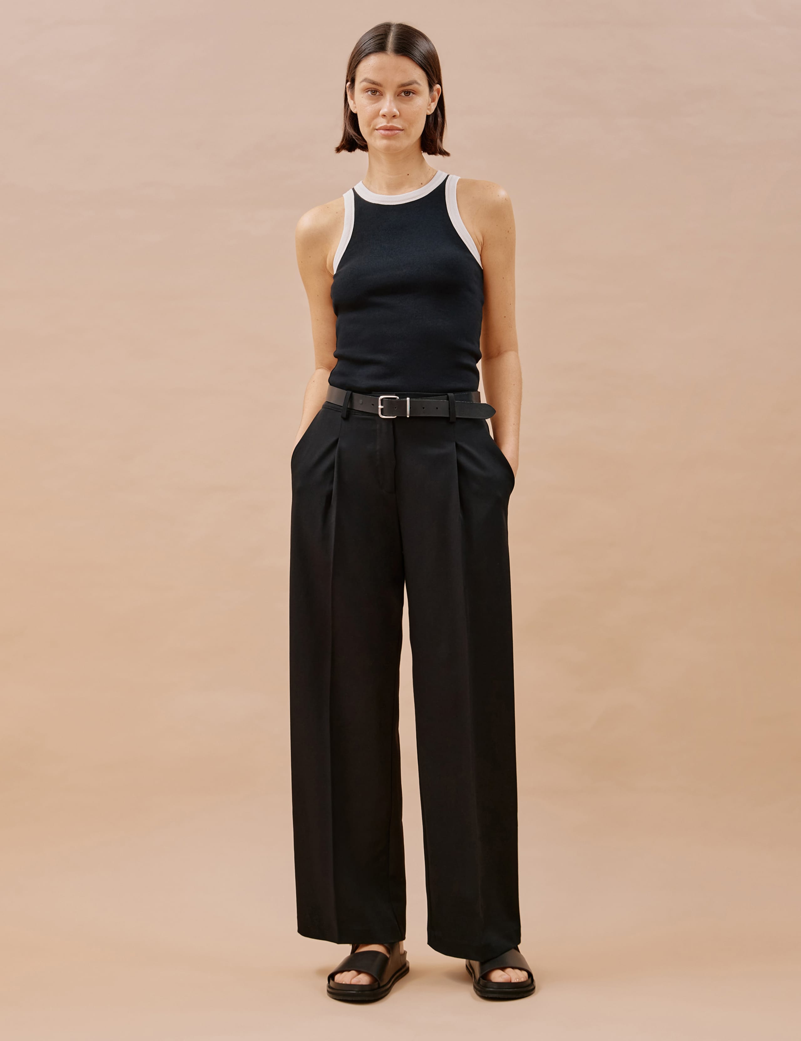 Pure Cotton Ribbed Vest 5 of 5