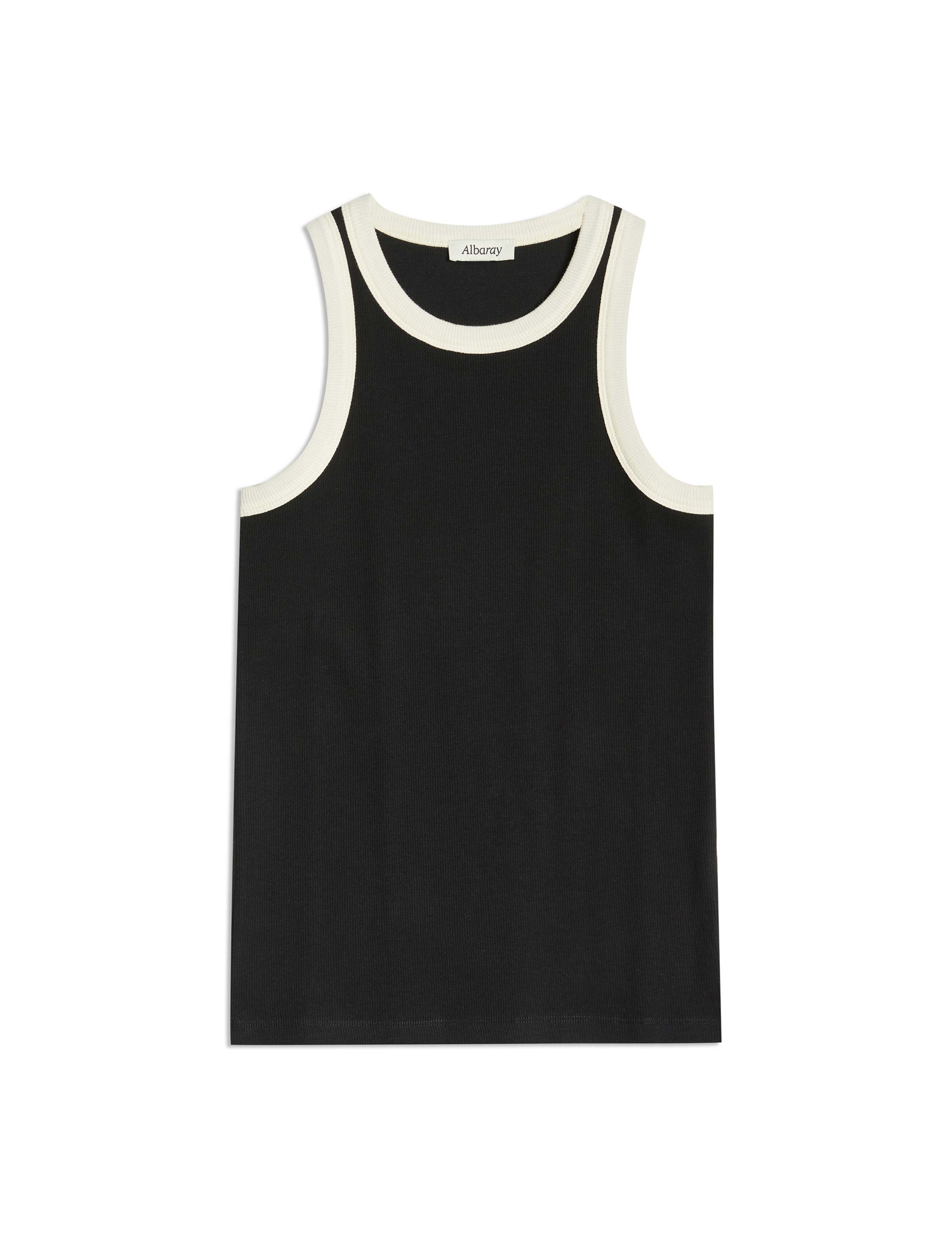 Pure Cotton Ribbed Vest 2 of 5