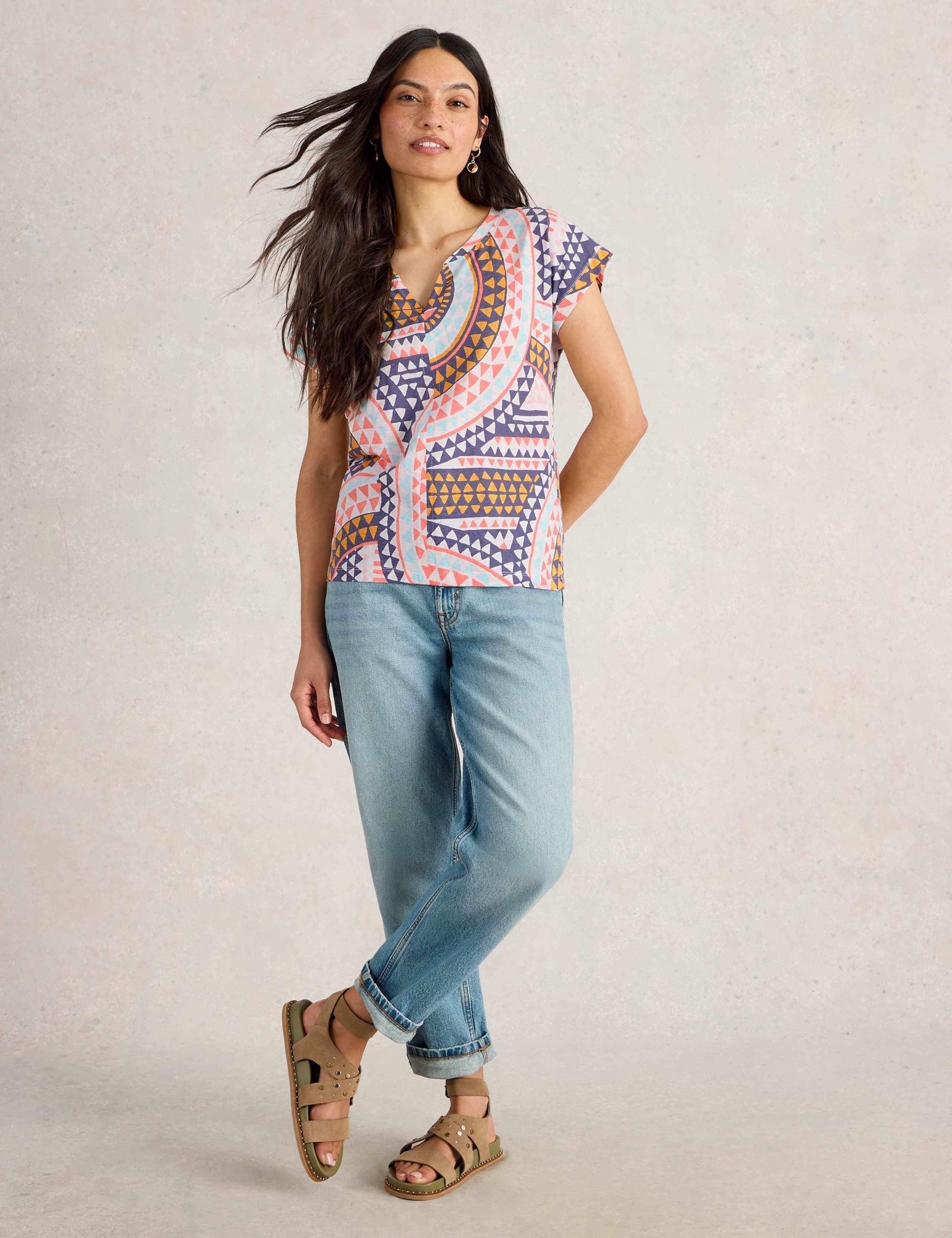 Pure Cotton Printed T-Shirt 3 of 6