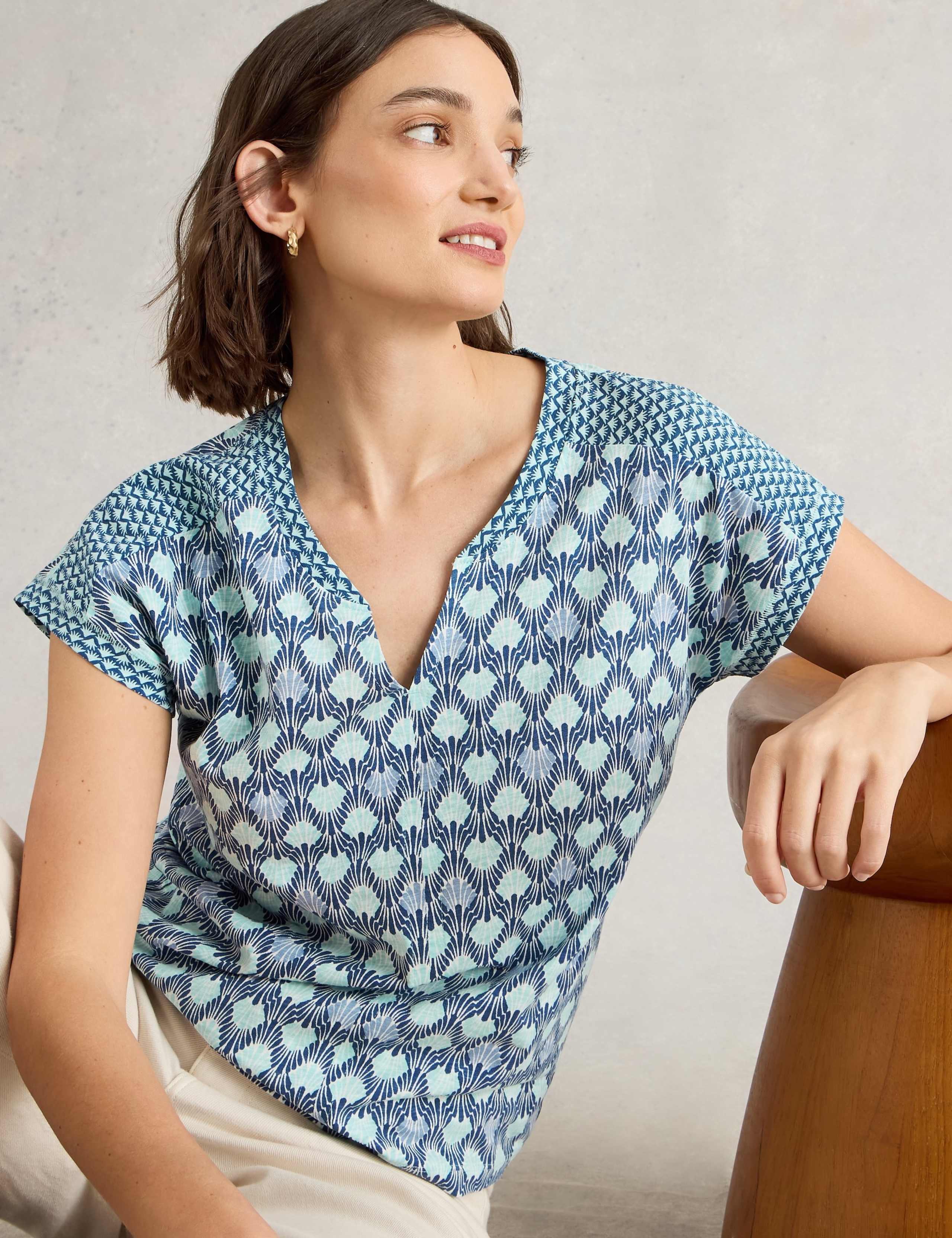 Pure Cotton Printed T-Shirt 5 of 6