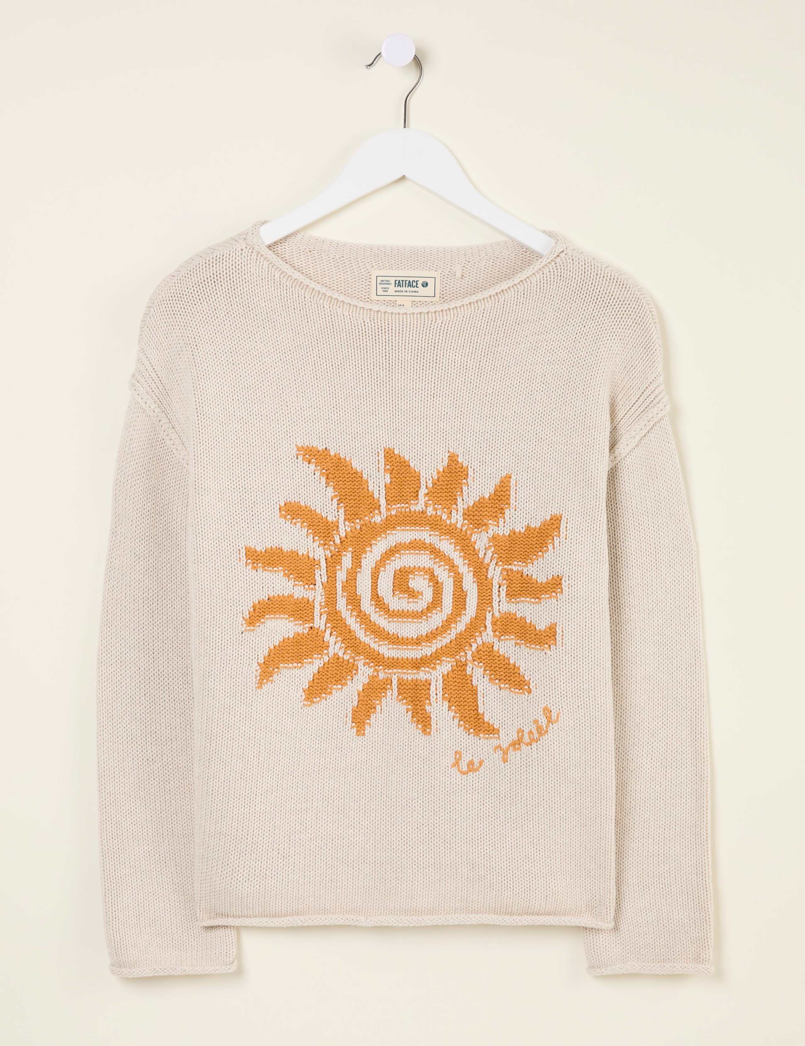 Pure Cotton Textured Sun Jumper 2 of 5