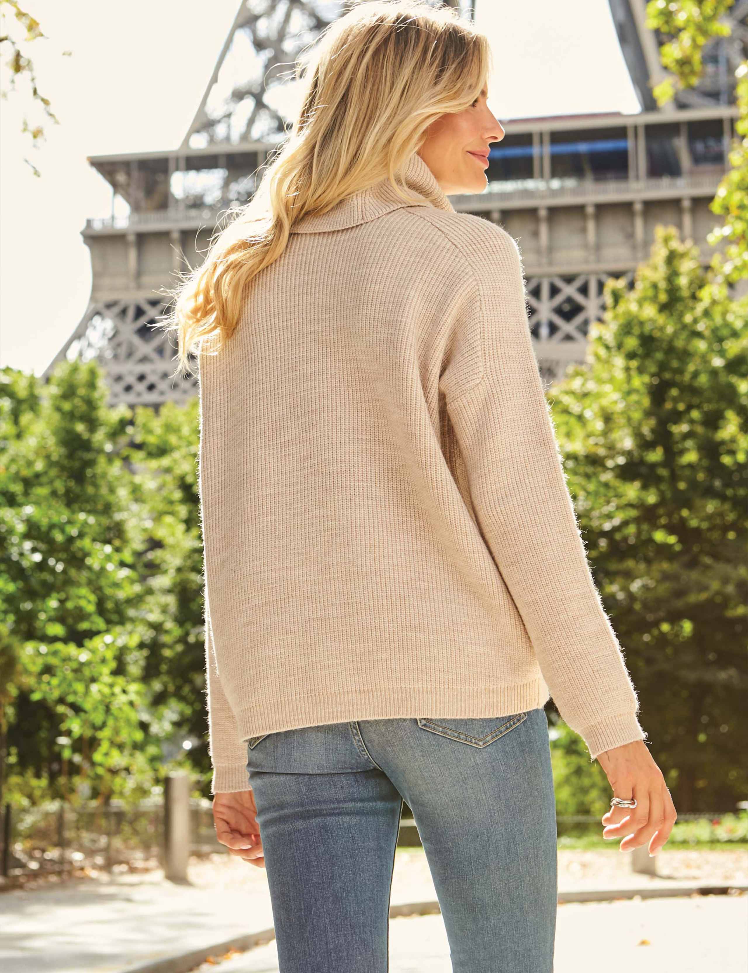 Roll Neck Relaxed Jumper 3 of 4