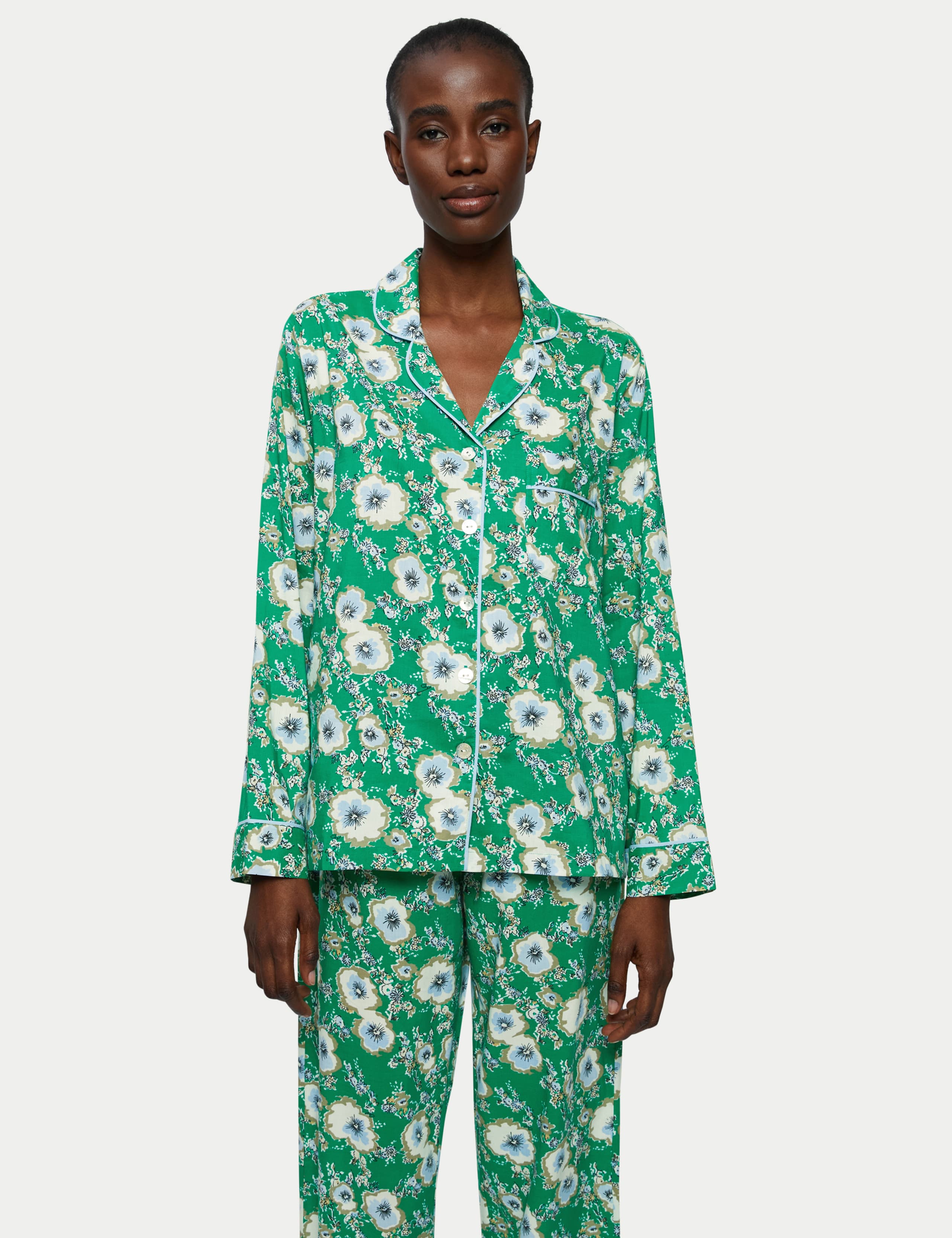 Modal Floral Pyjama Set 4 of 6