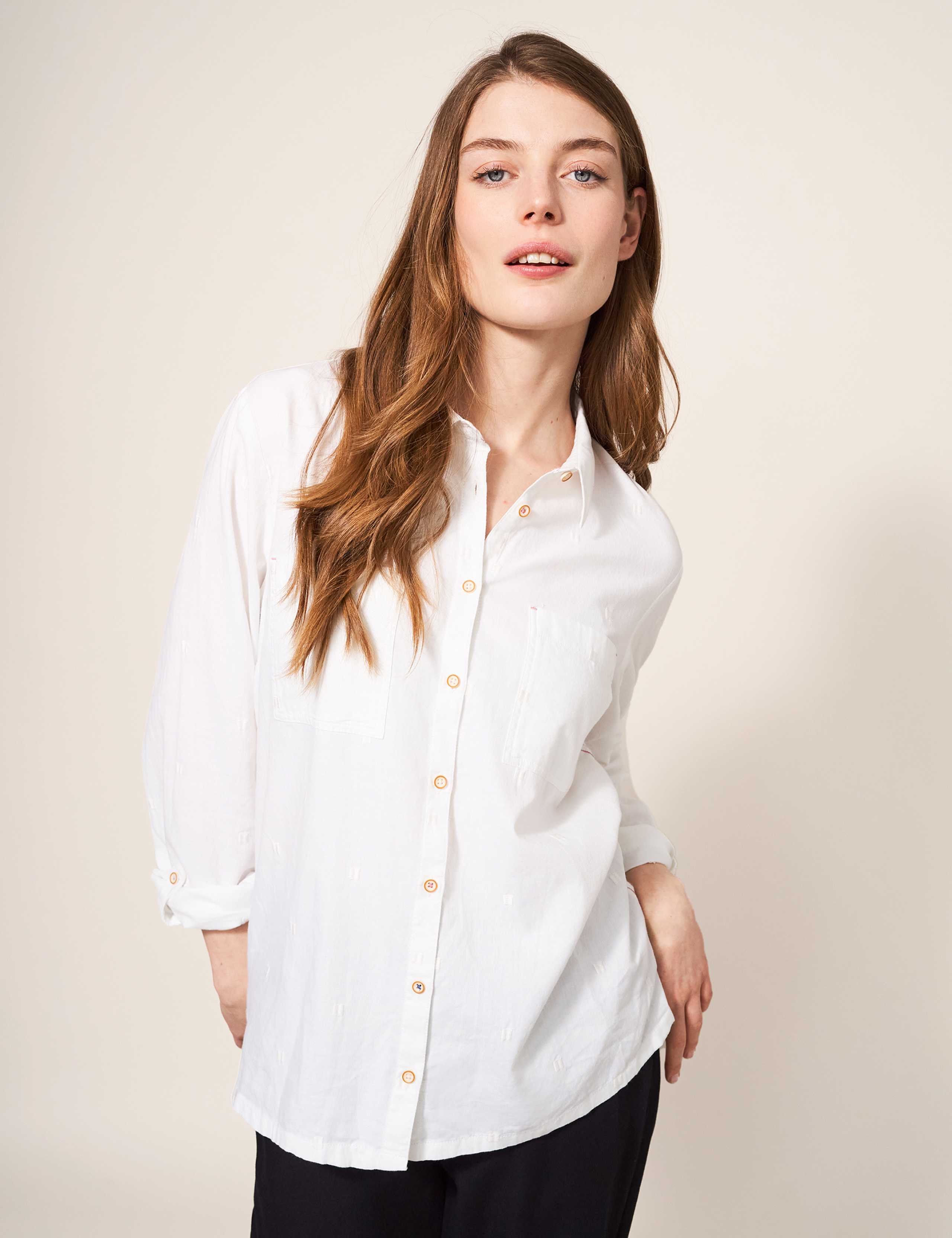 Pure Cotton Collared Shirt 5 of 5